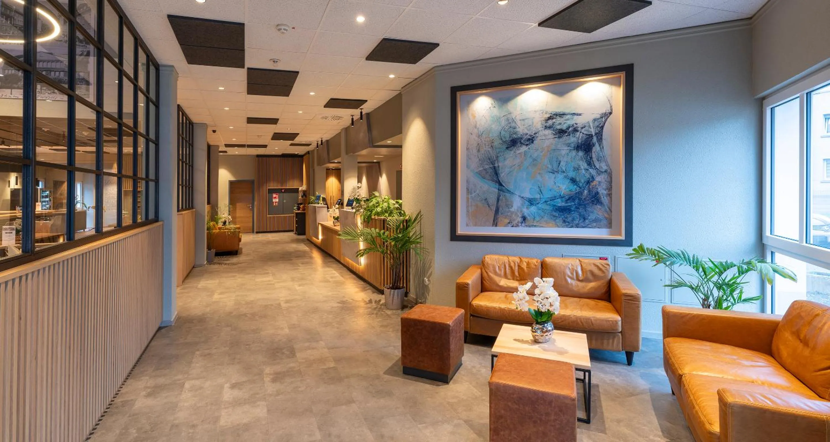 Lounge or bar in Sure Hotel by Best Western Hilden-Düsseldorf
