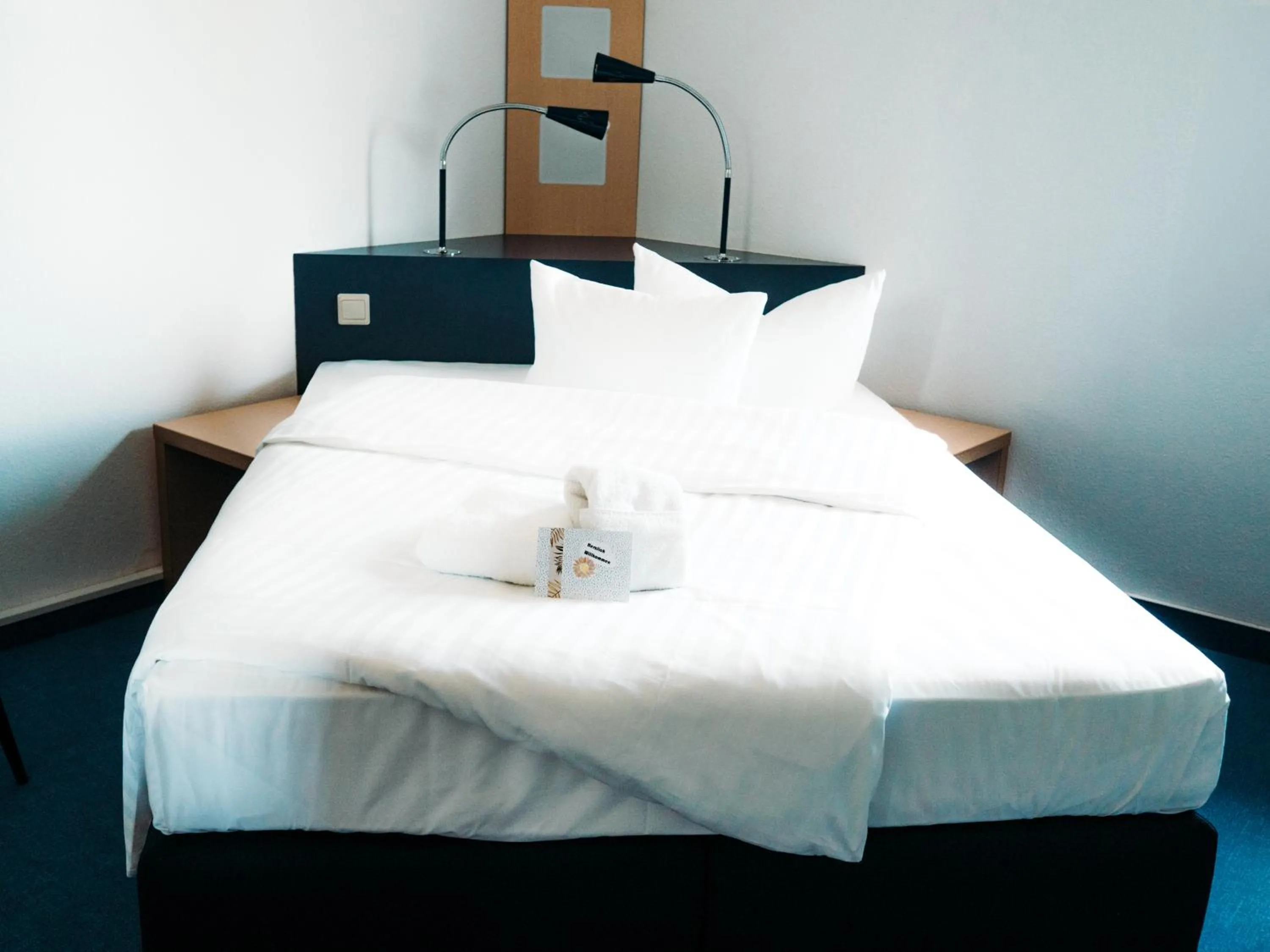 Photo of the whole room, Bed in Hotel am Tierpark Gotha