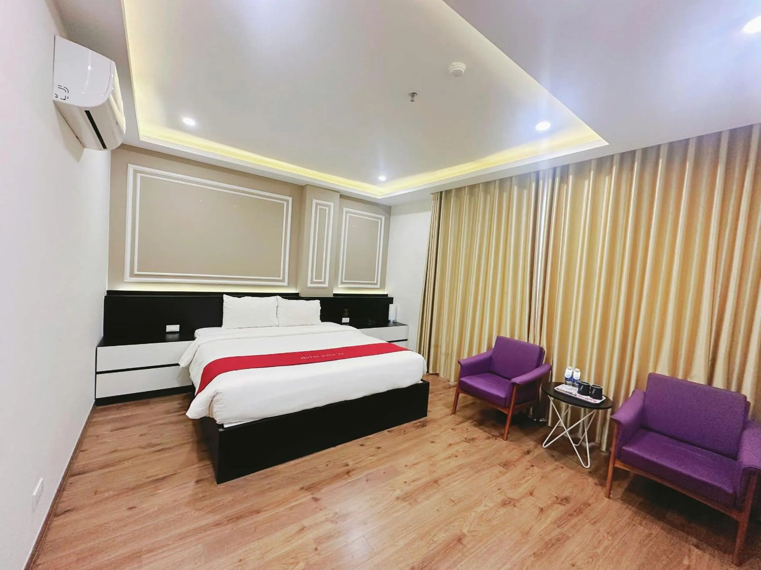 Bed in Hotel Villa Ju