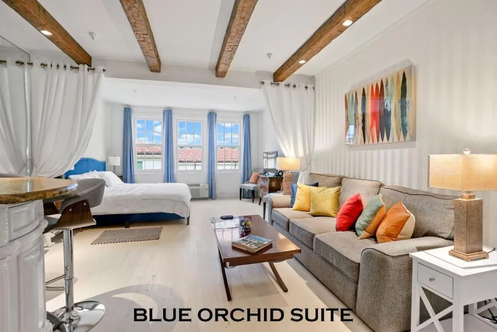 Blue Orchid Suite in ORCHID SUITES - Historic Palm Beach Hotel Condominium