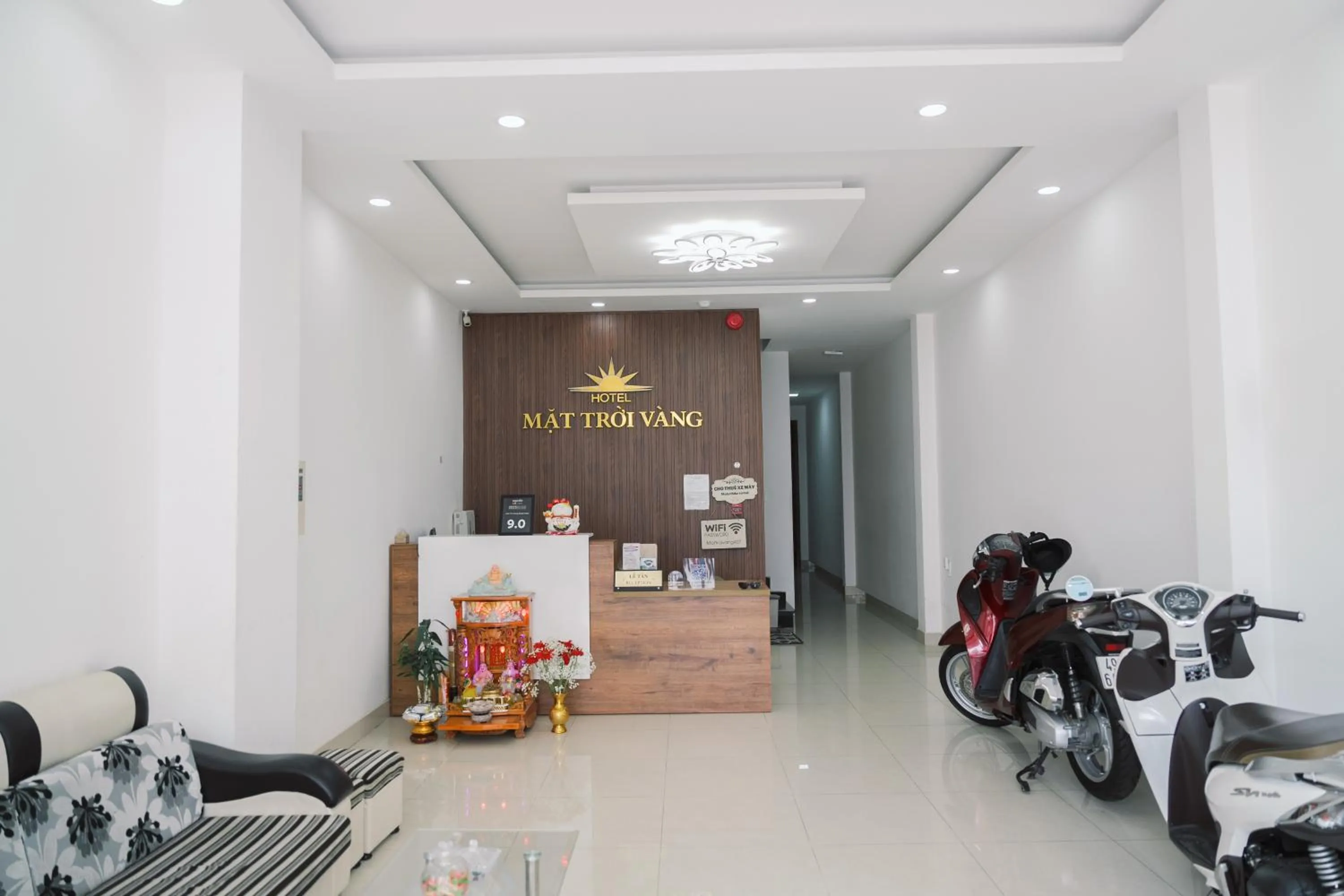 Lobby or reception in Mat Troi Vang Dalat Hotel