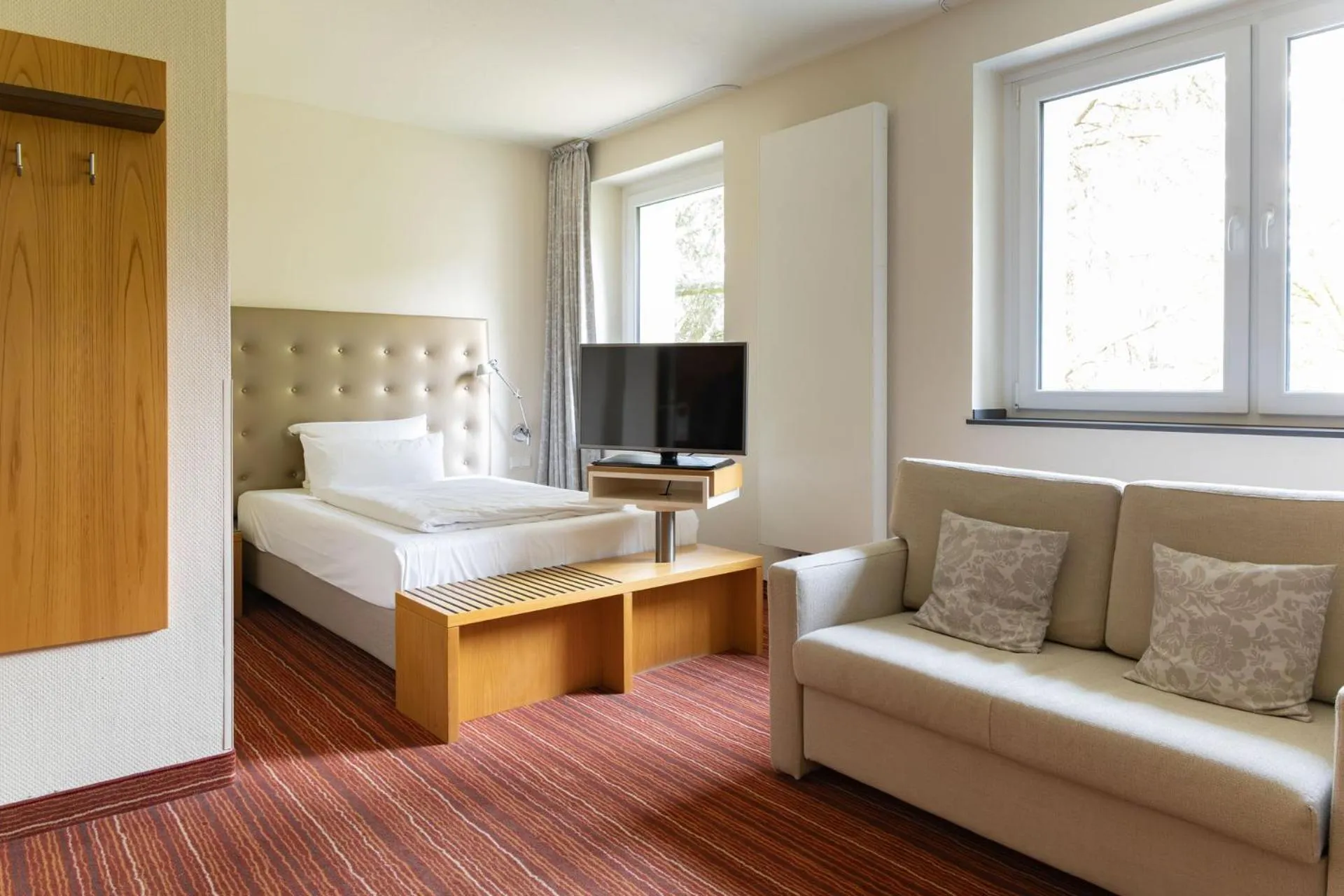 Bed in Hotel An der Gruga