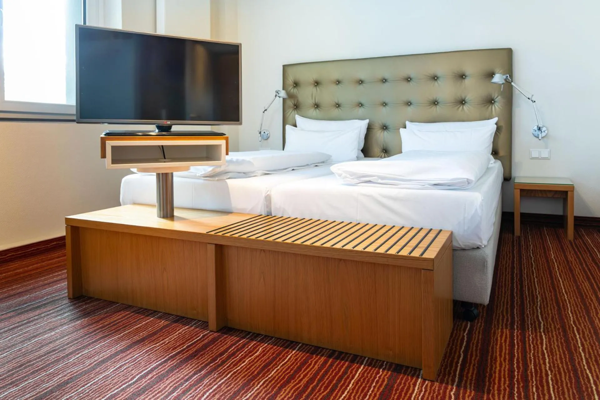 Bed in Hotel An der Gruga