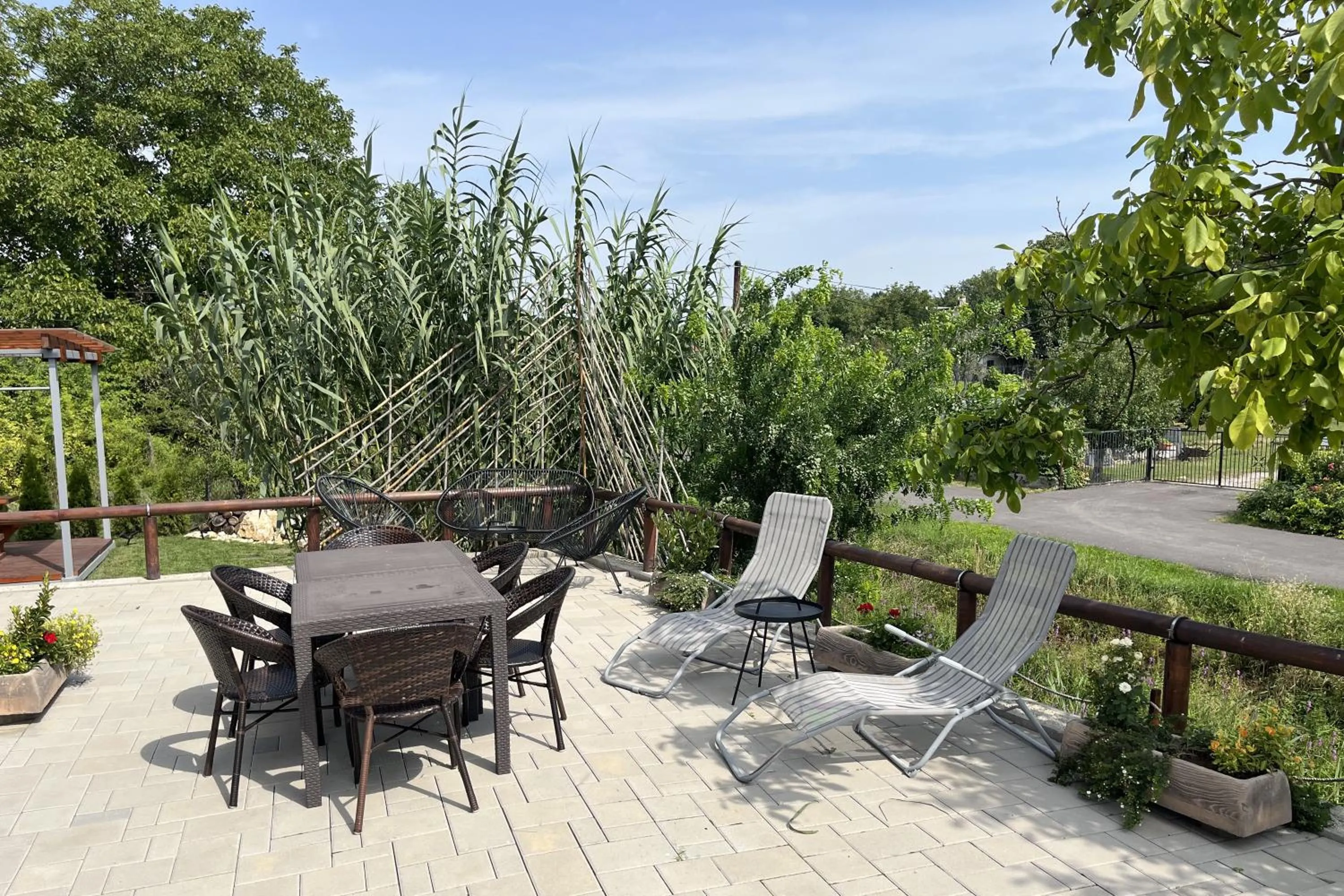 Balcony/Terrace in Ubytovanie AGATE