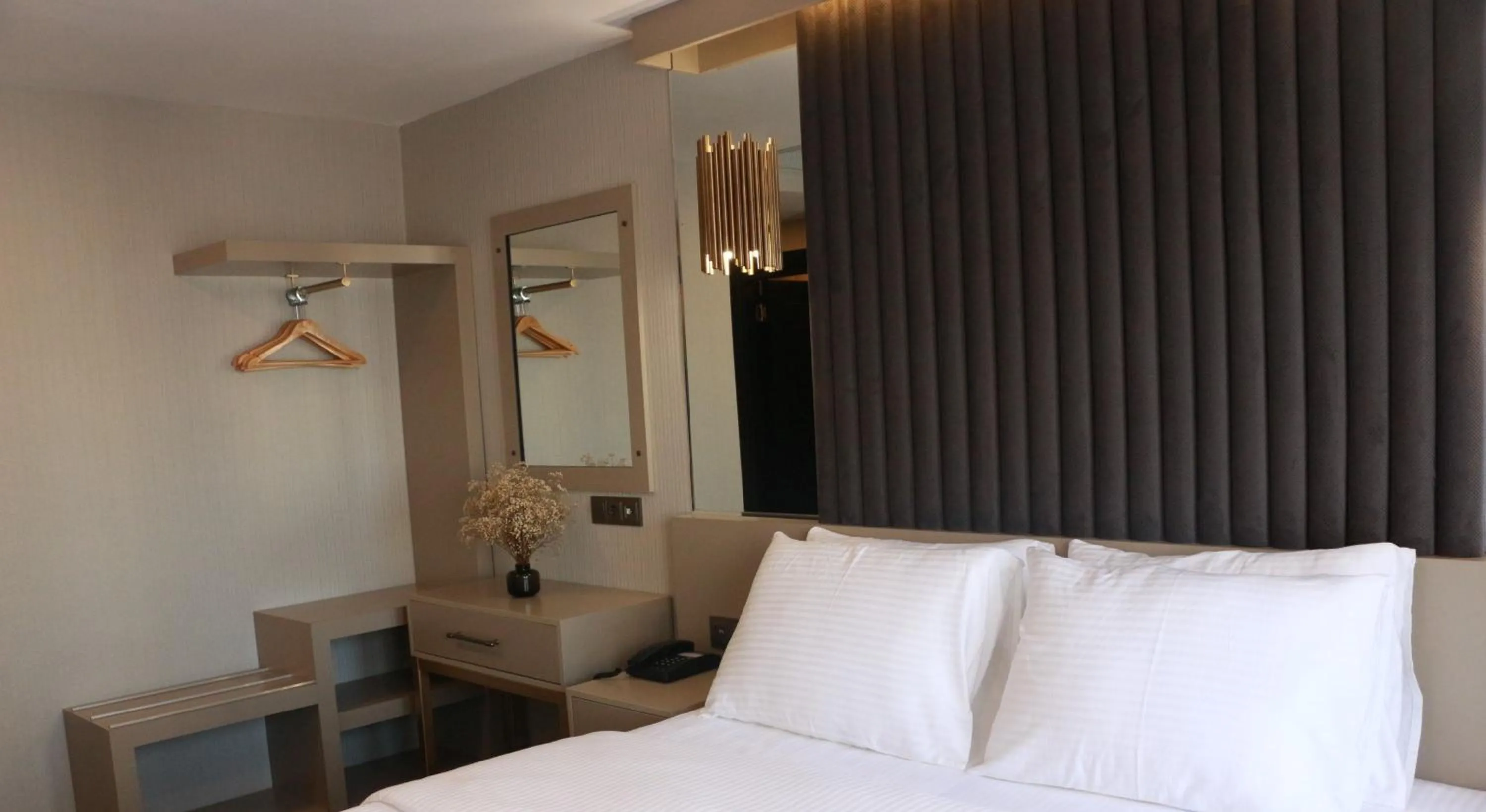 Decorative detail, Bed in Air Boss Giresun City Hotel