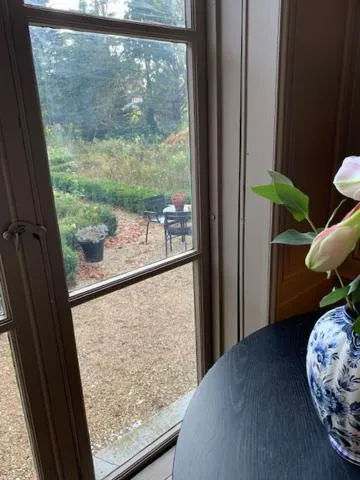 Garden view in Elswoutshoek Suites