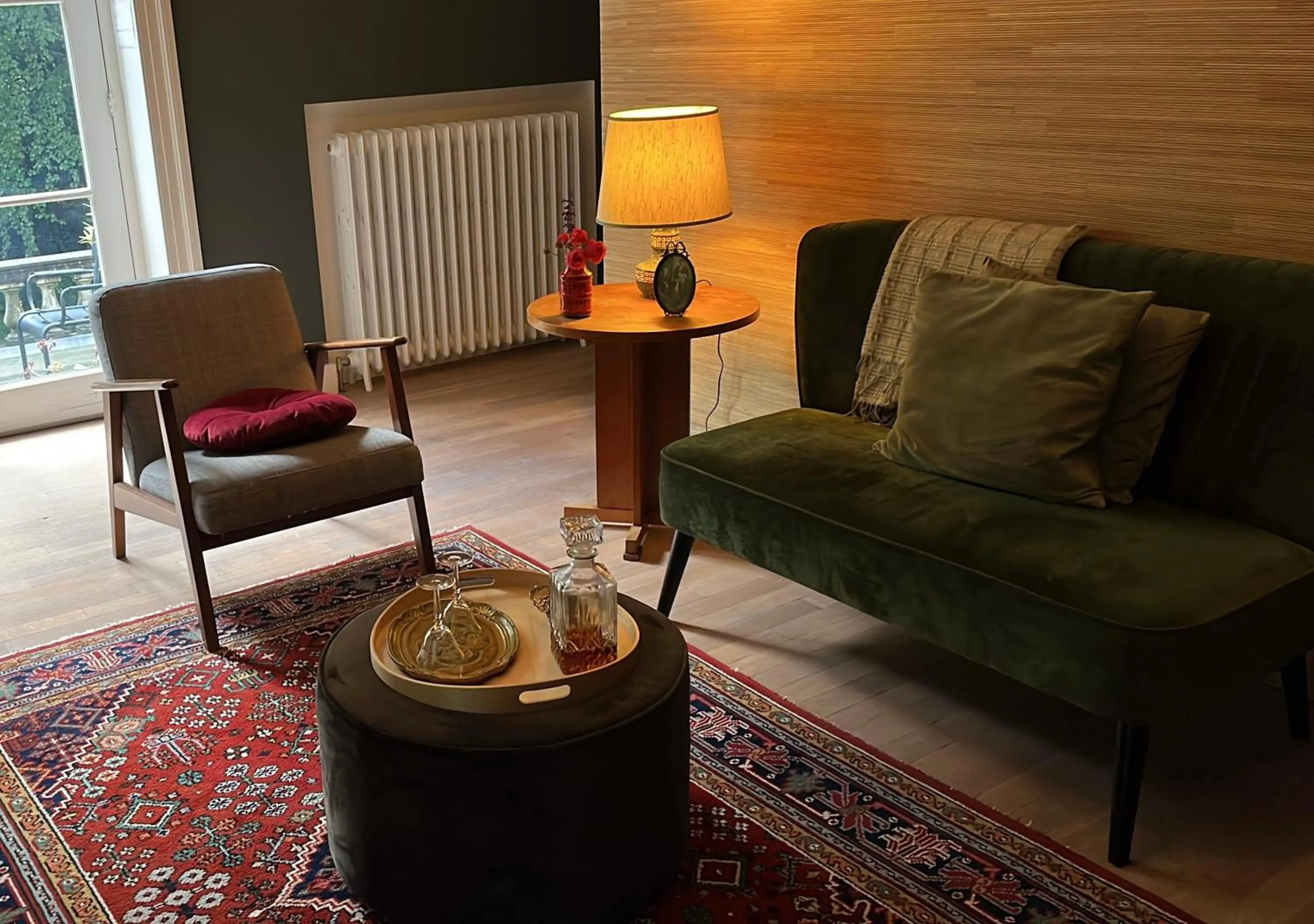 Living room in Elswoutshoek Suites