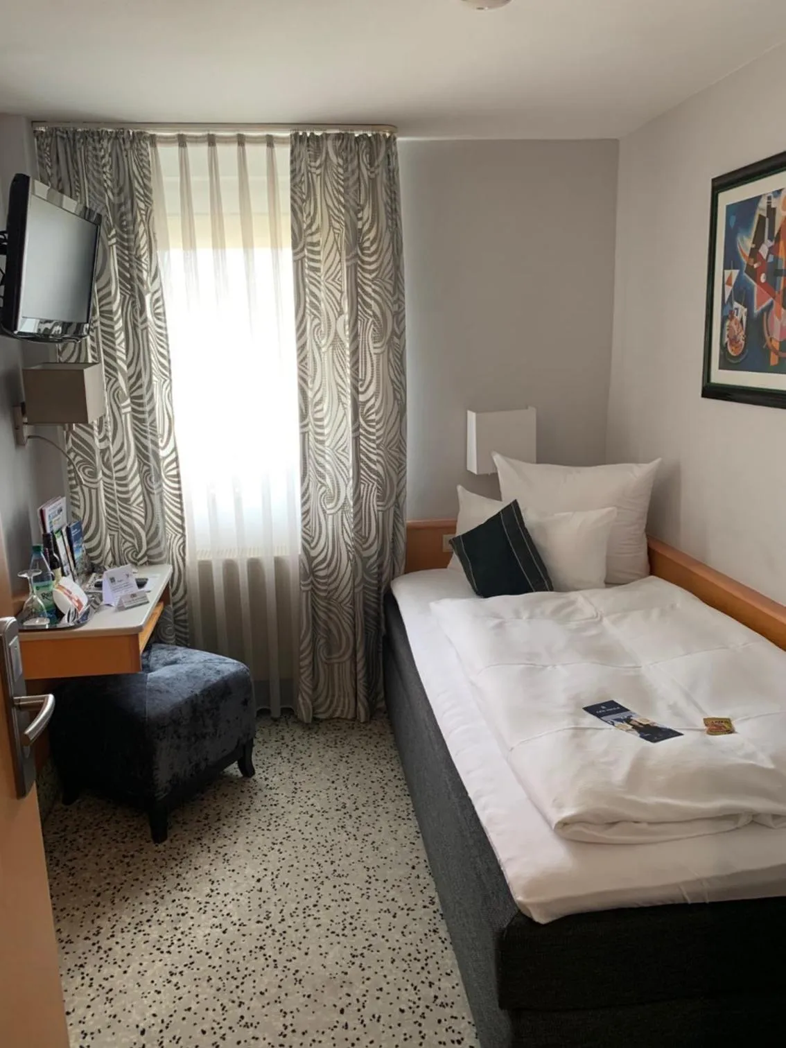 Bed in Top Hotel Krämer