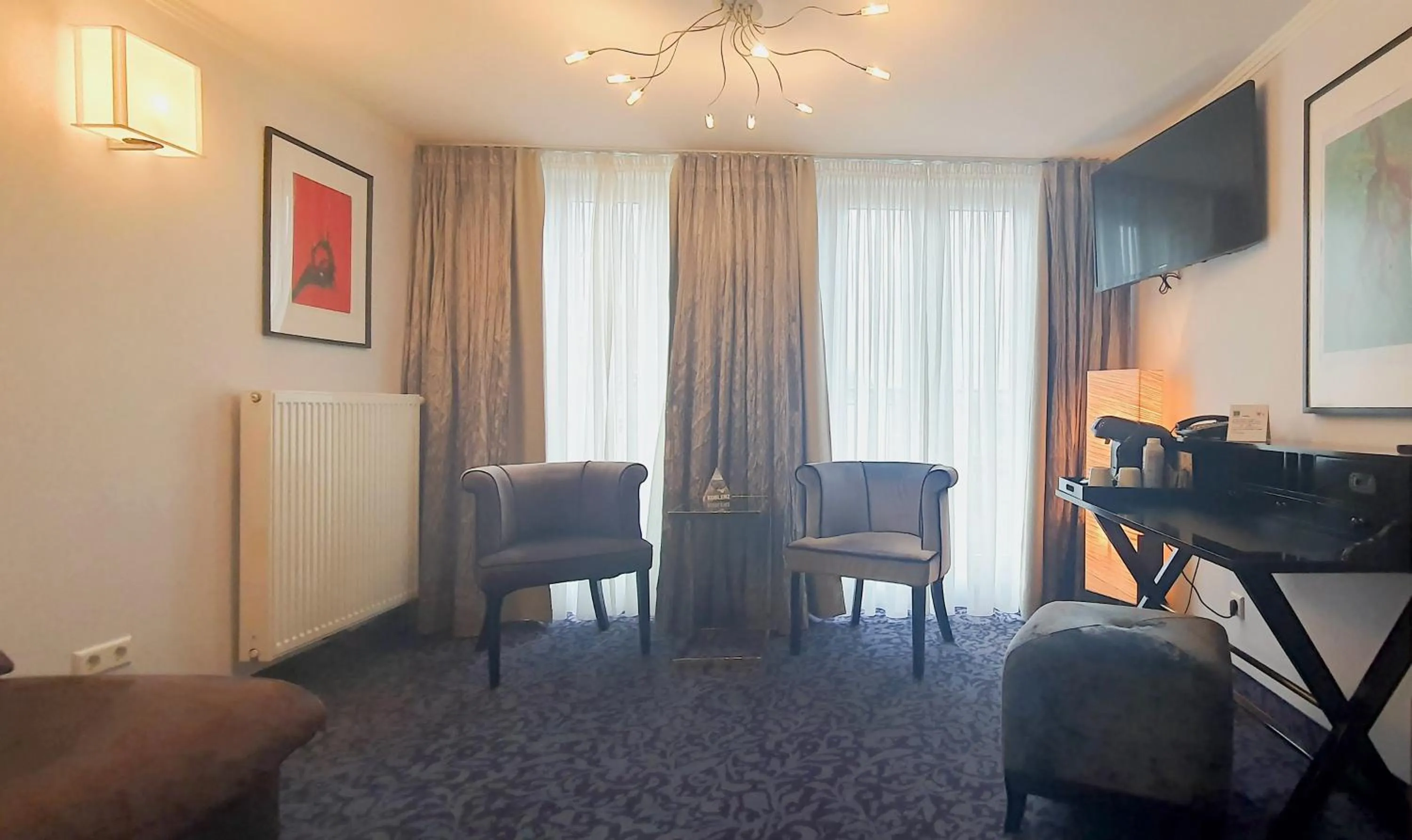 Living room in Top Hotel Krämer