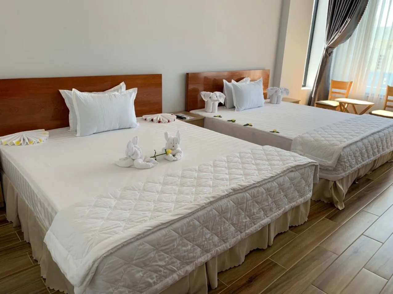 Bed in Hotel Hiệp Thành