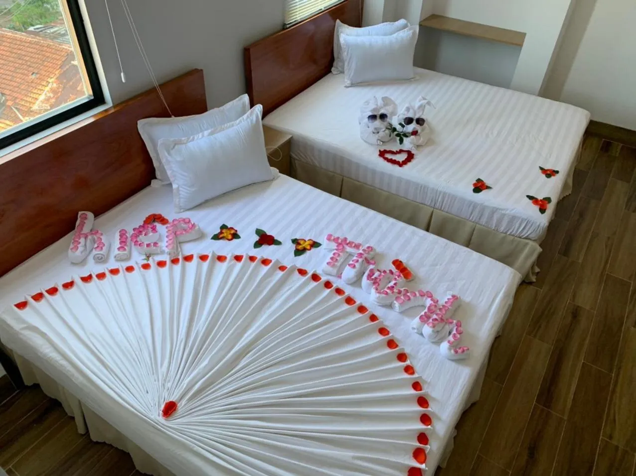 Bed in Hotel Hiệp Thành