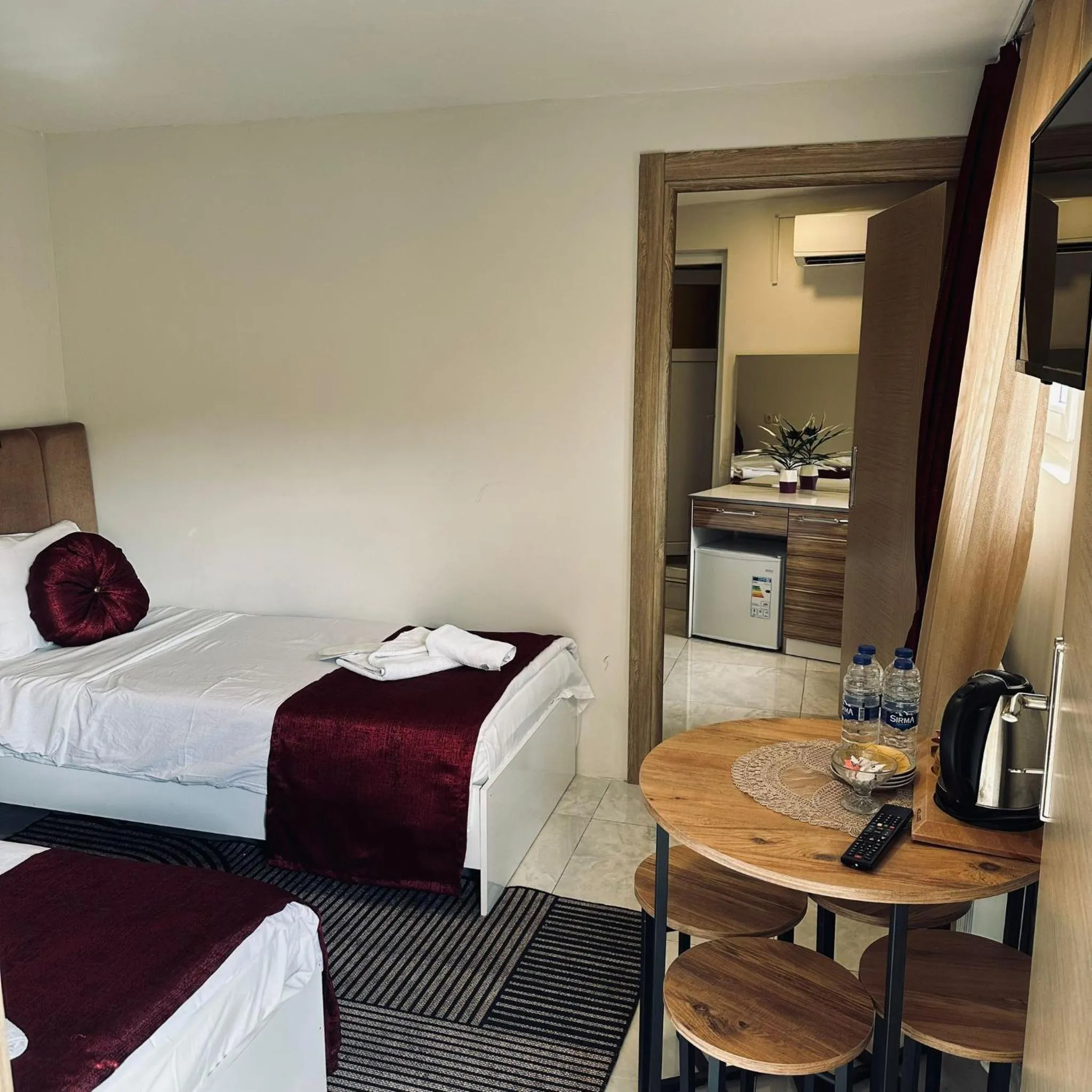 Bed in Bursa Malkoc Hotel