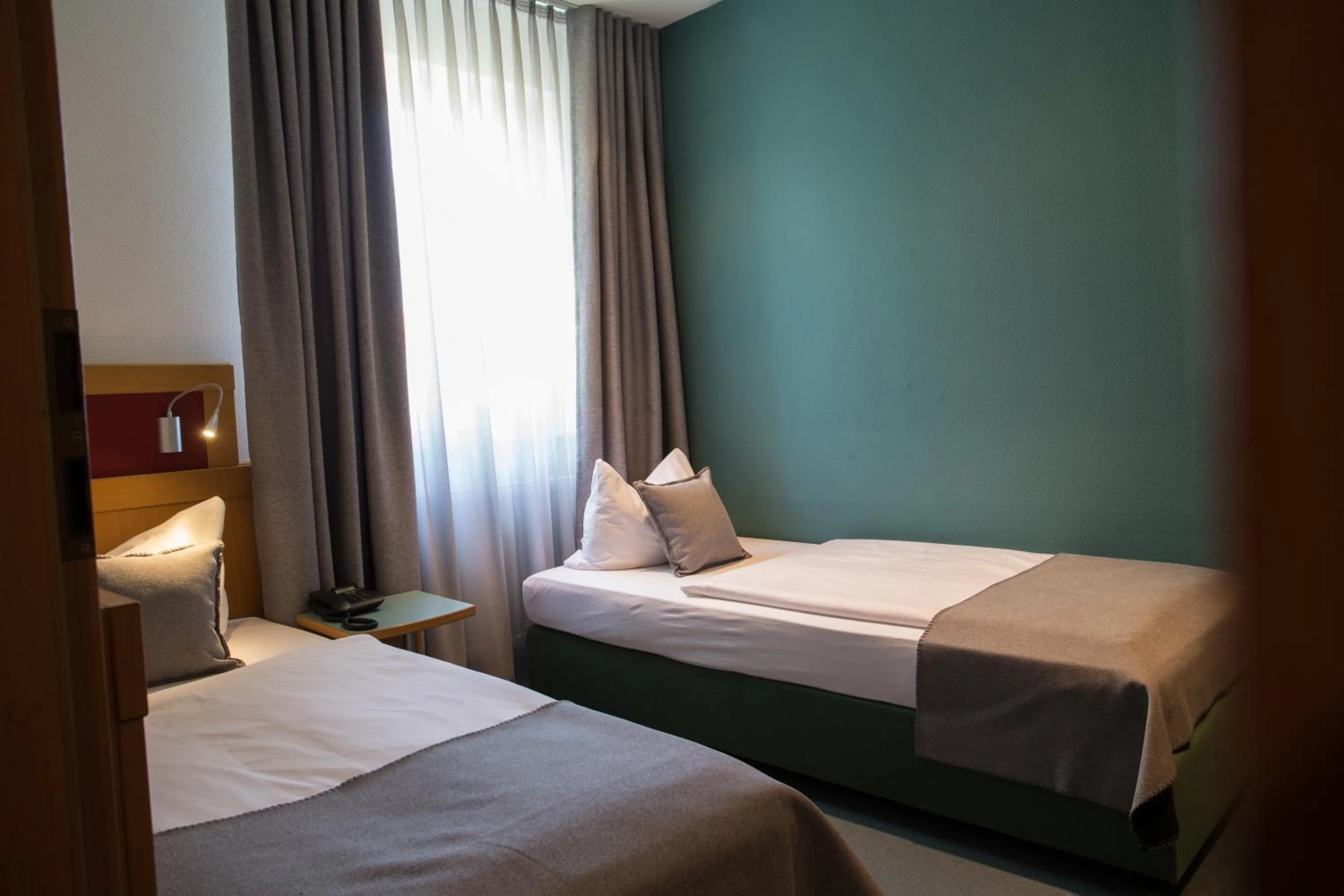 Photo of the whole room, Bed in Hotel Gewürzmühle