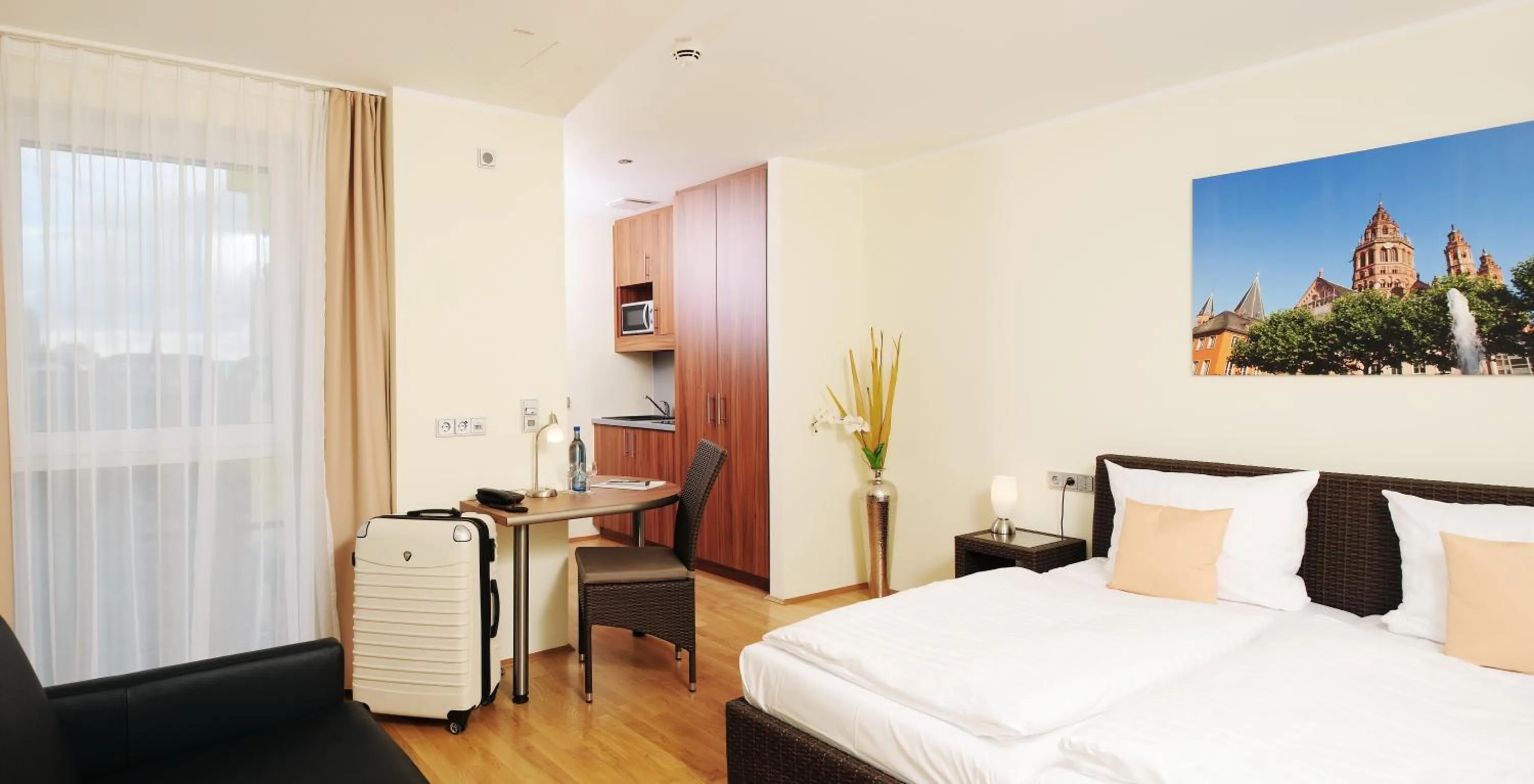 Bedroom, Bed in GuestHouse Mainz