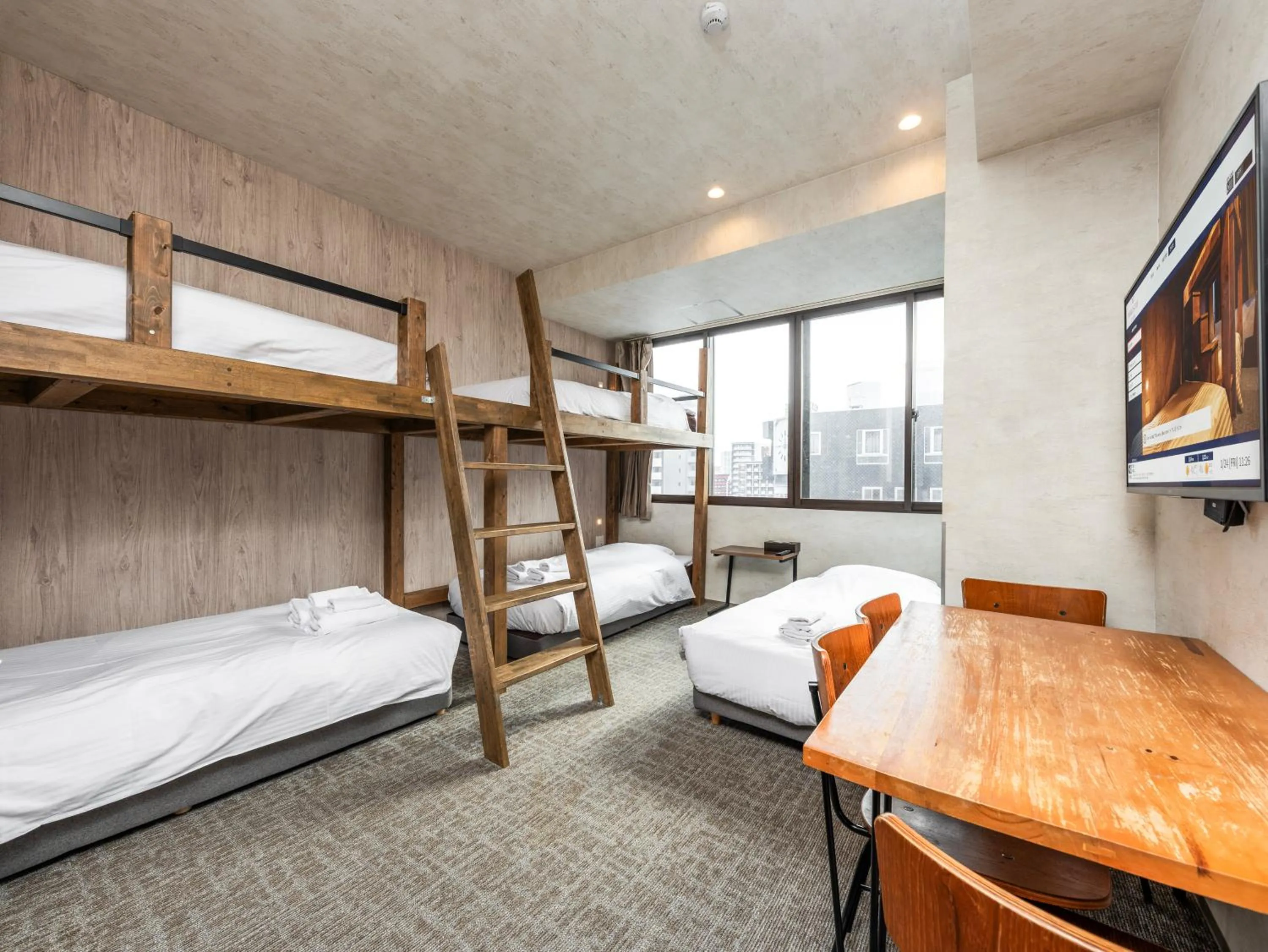 Bed in WELLSTAY Namba