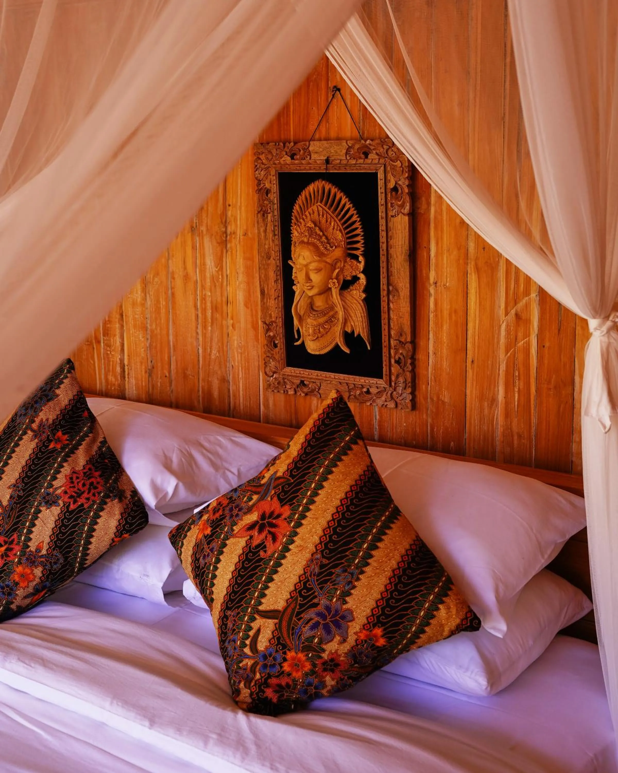 Bed in Kidem Ubud Villas