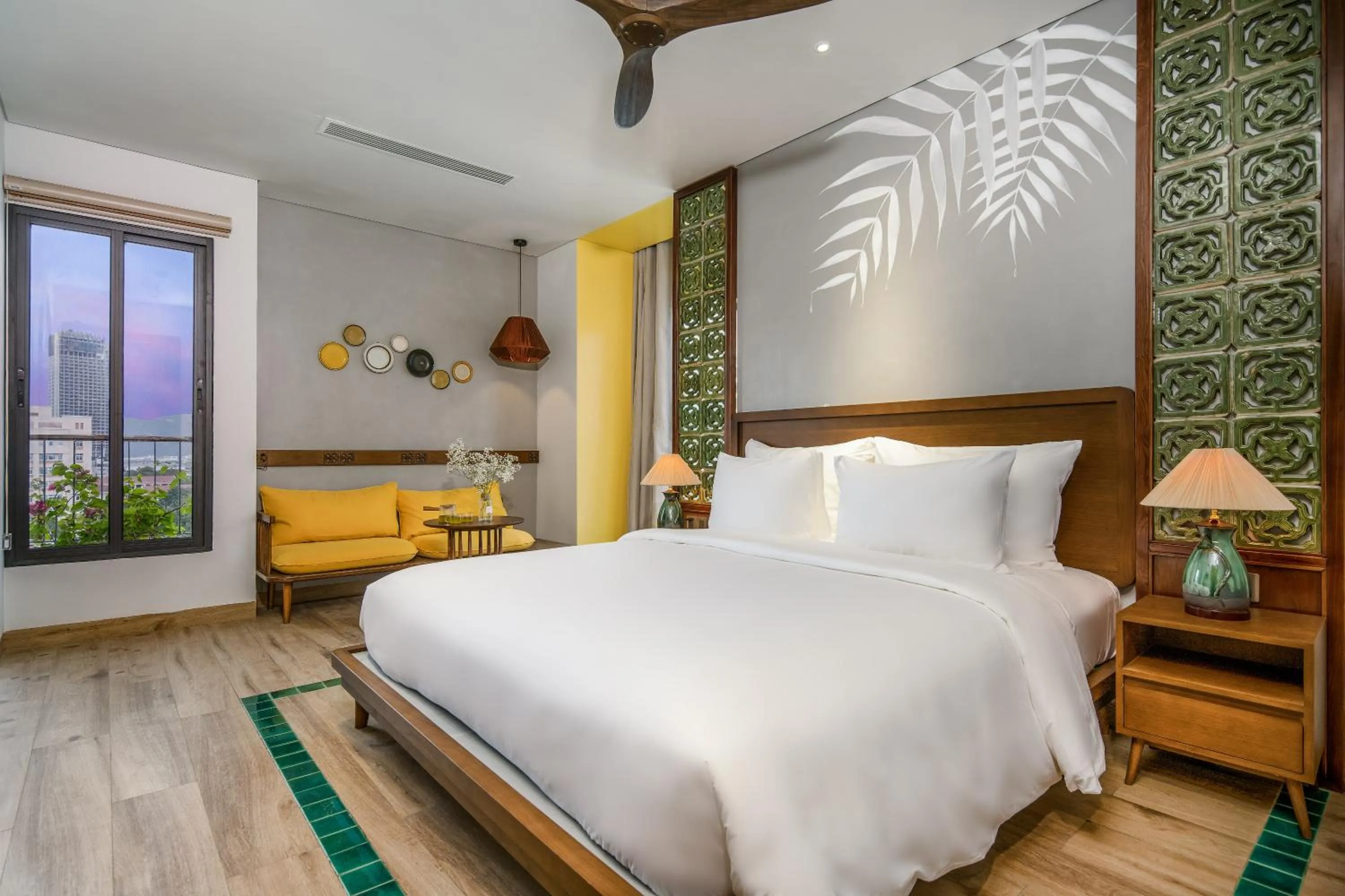 Bed in Seahorse Tropical Da Nang Hotel by Haviland