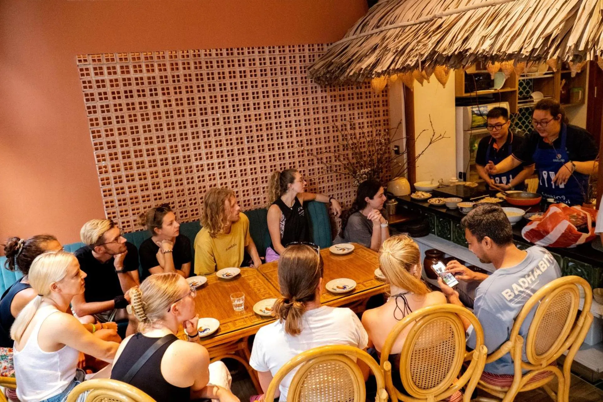 People in Seahorse Tropical Da Nang Hotel by Haviland