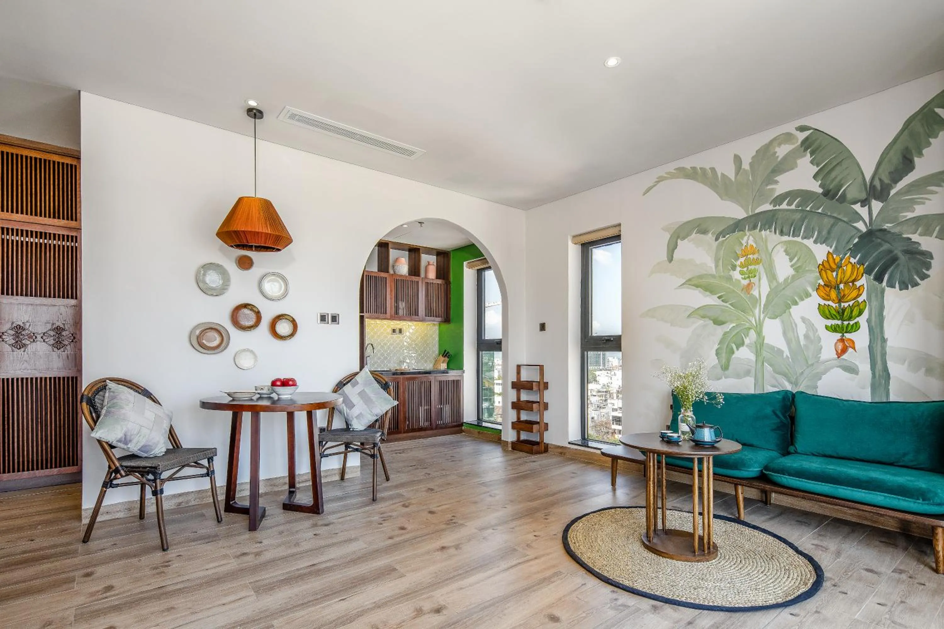 Living room in Seahorse Tropical Da Nang Hotel by Haviland