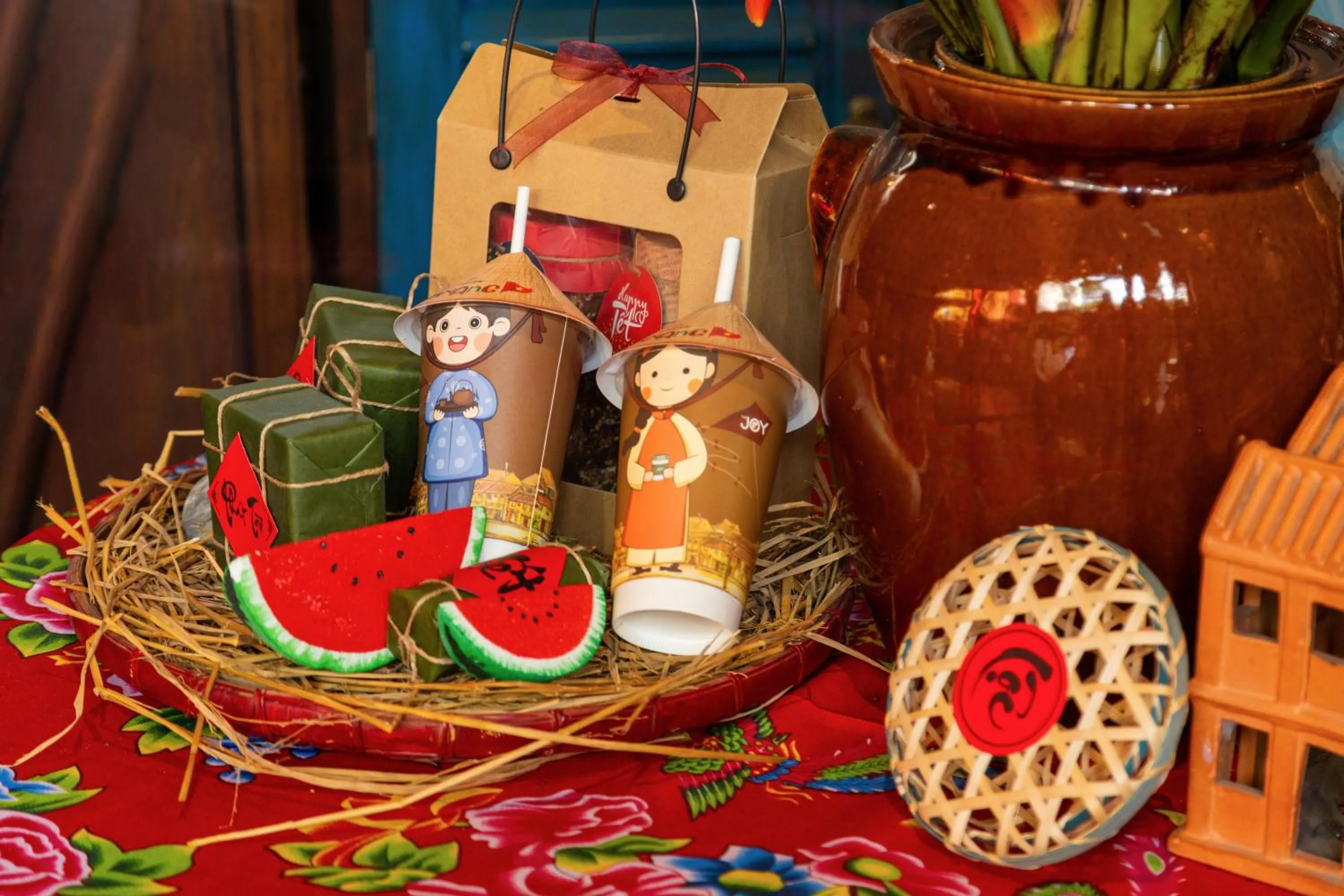 Decorative detail in Seahorse Tropical Da Nang Hotel by Haviland