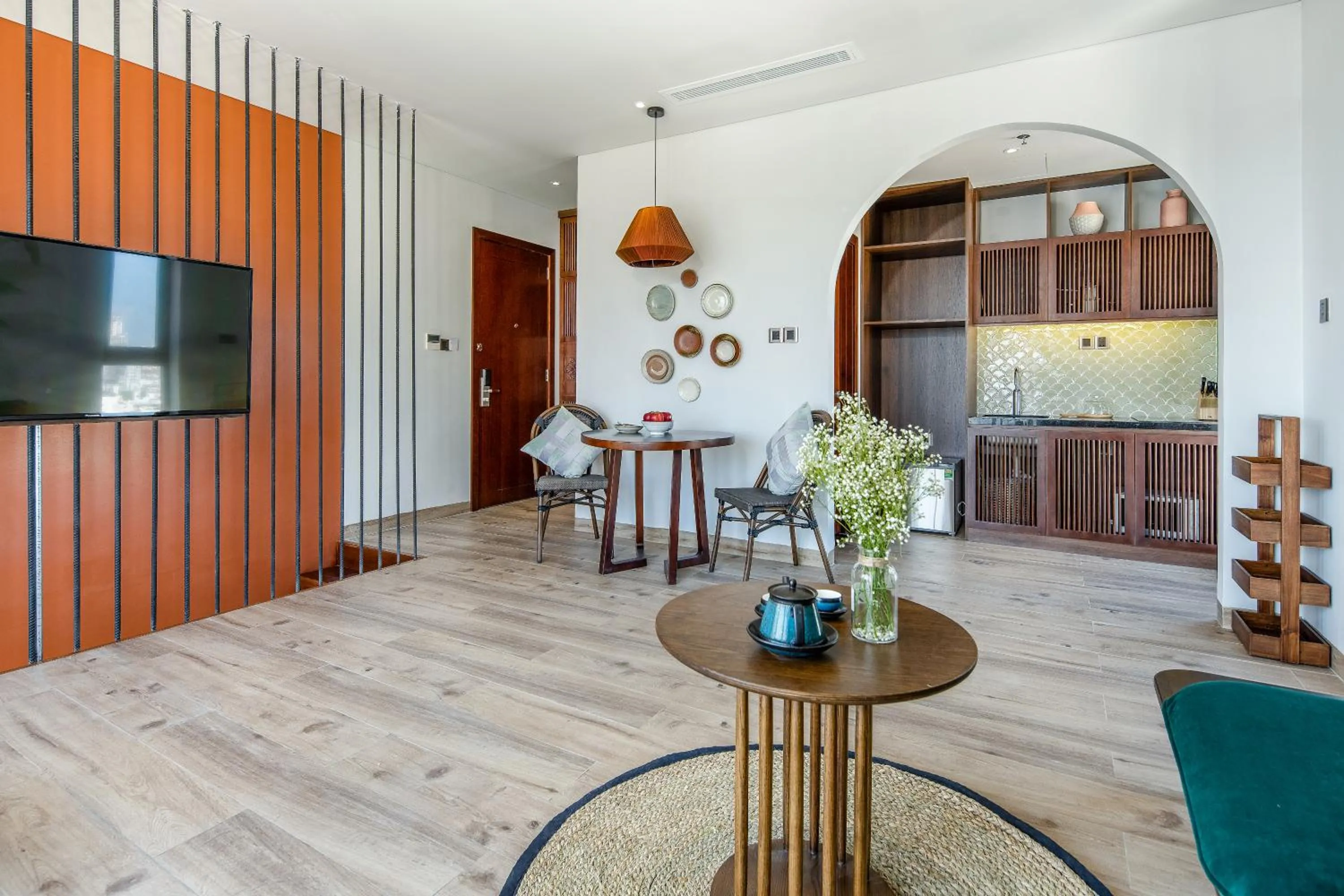 Living room in Seahorse Tropical Da Nang Hotel by Haviland