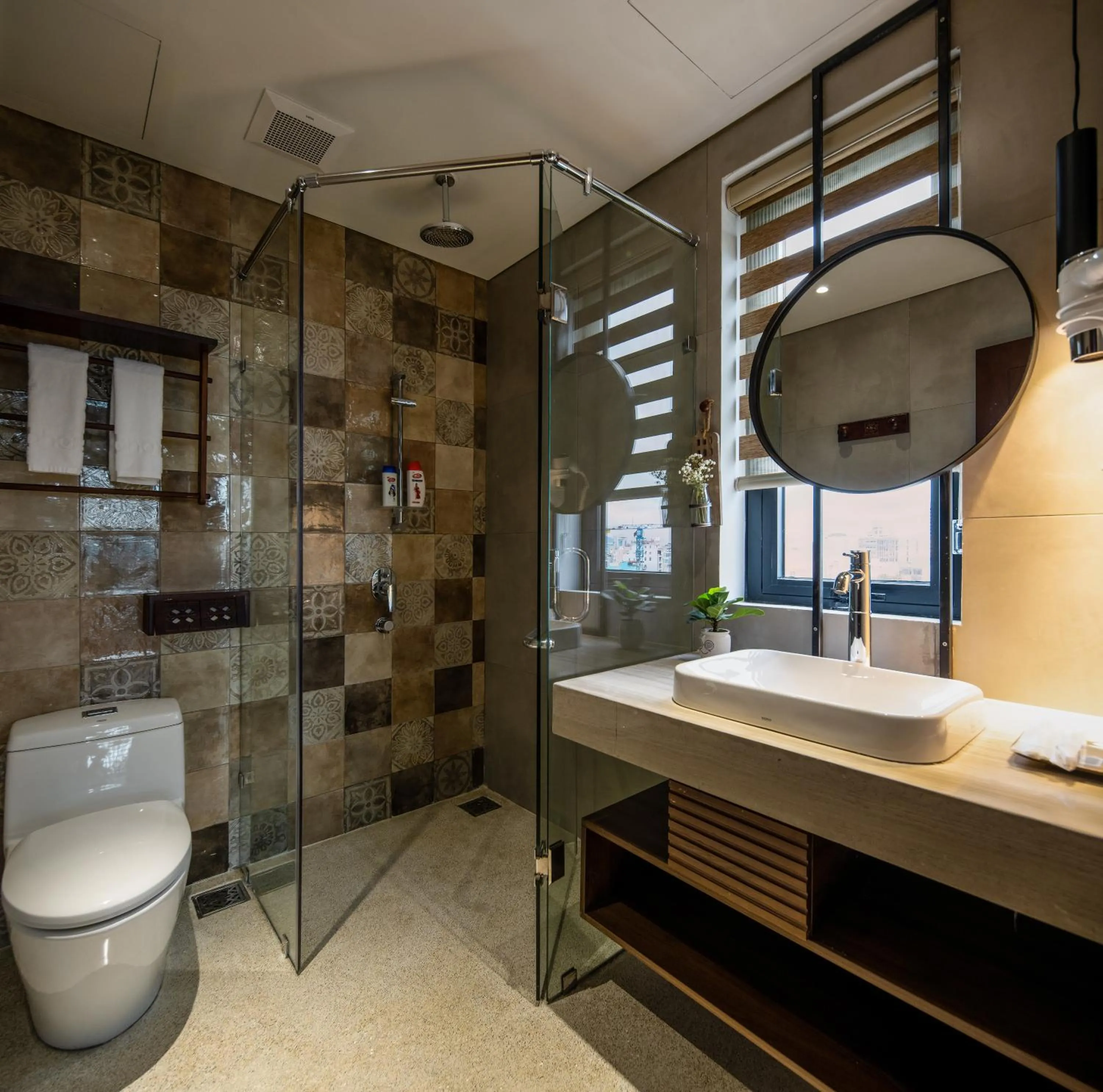 Shower in Seahorse Tropical Da Nang Hotel by Haviland