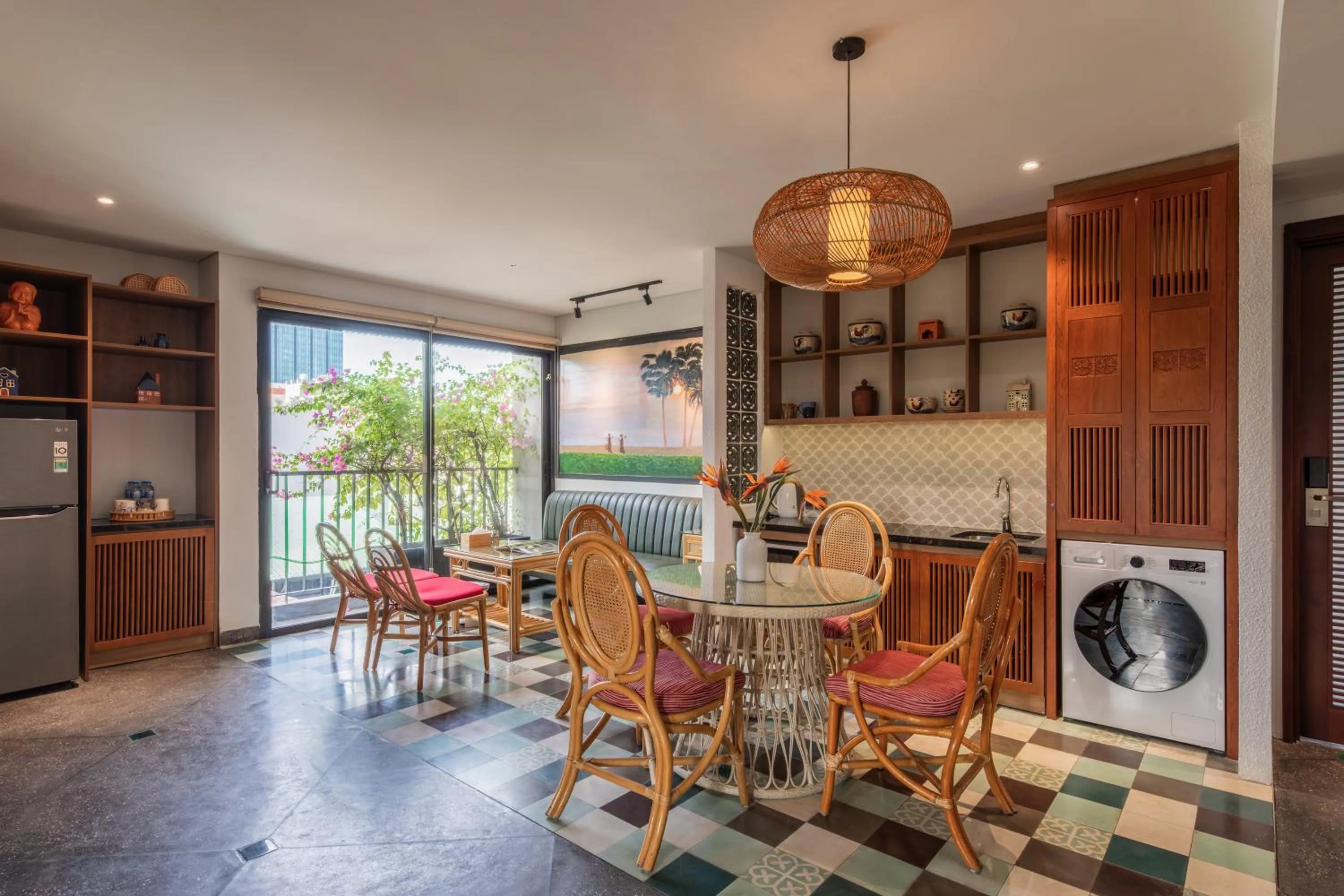 Kitchen or kitchenette in Seahorse Tropical Da Nang Hotel by Haviland