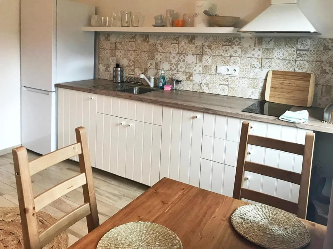 Kitchen or kitchenette in Penzion Kvilda - Luční