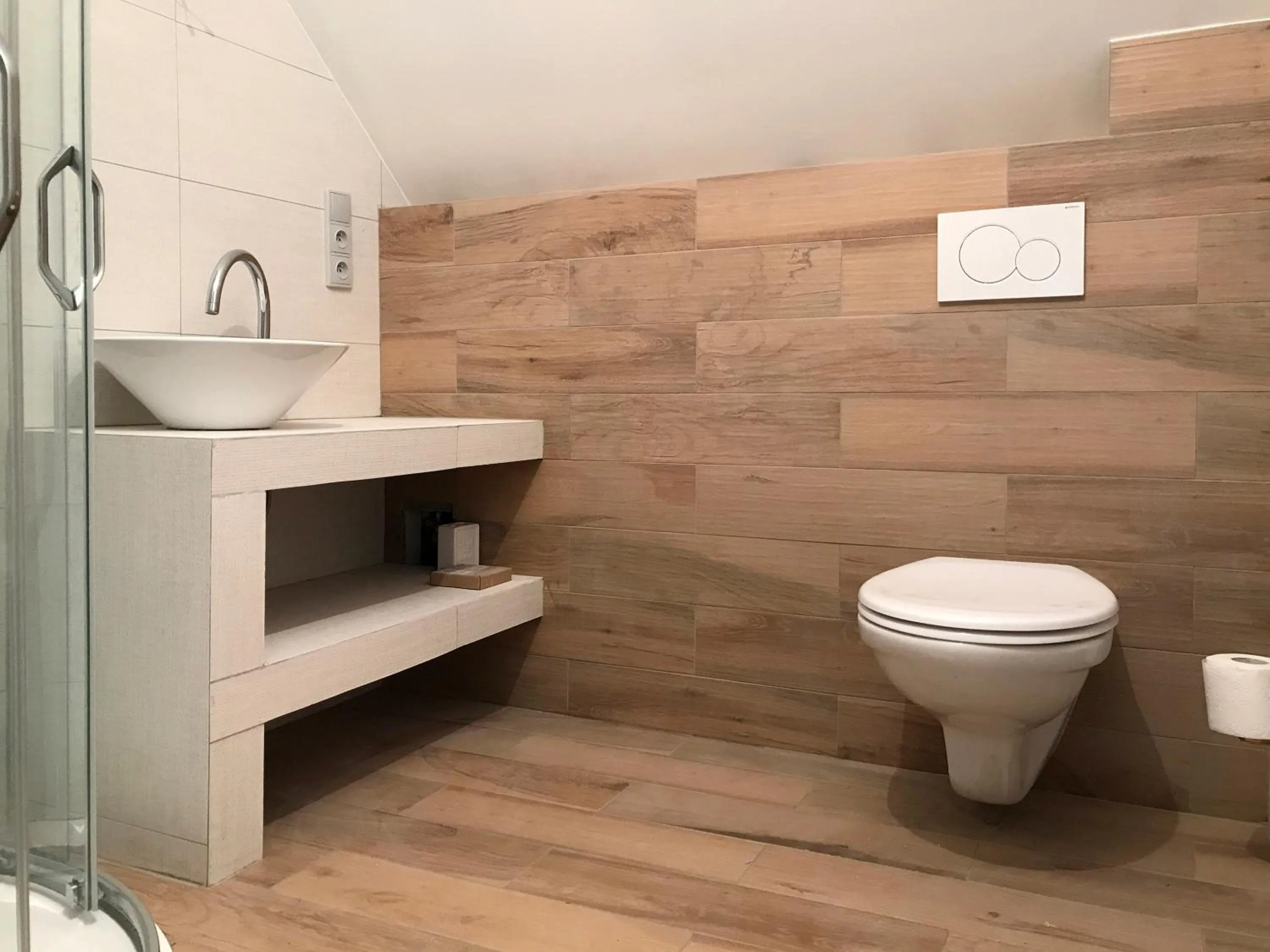 Toilet in Penzion Kvilda - Luční