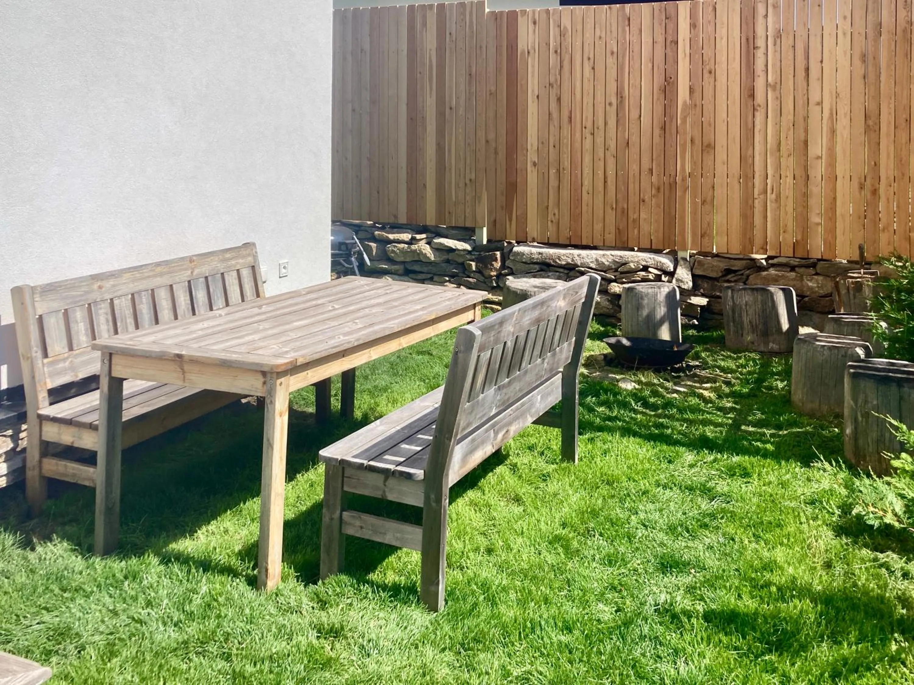 Seating area in Penzion Kvilda - Luční