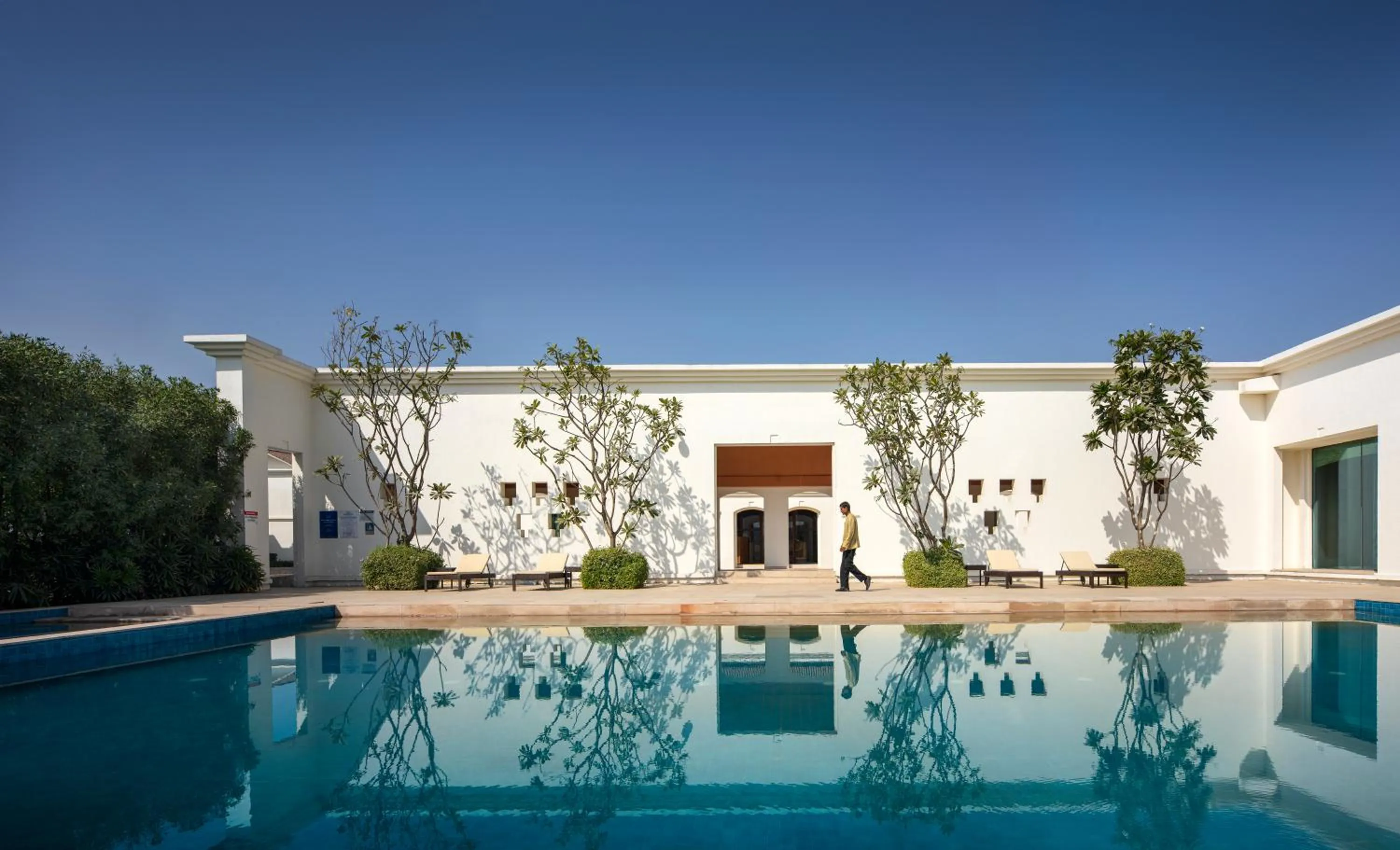 Pool view in Marasa Sarovar Premiere, Bodhgaya