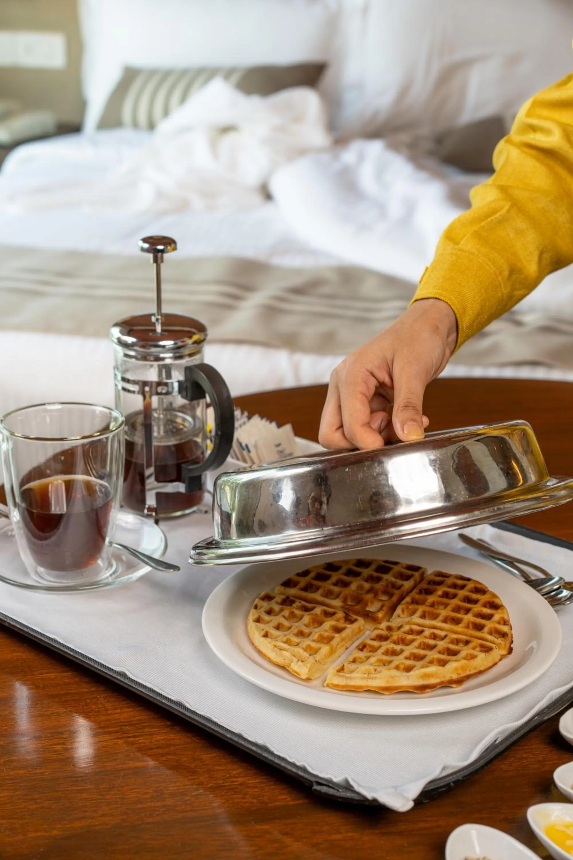 Continental breakfast in Marasa Sarovar Premiere, Bodhgaya
