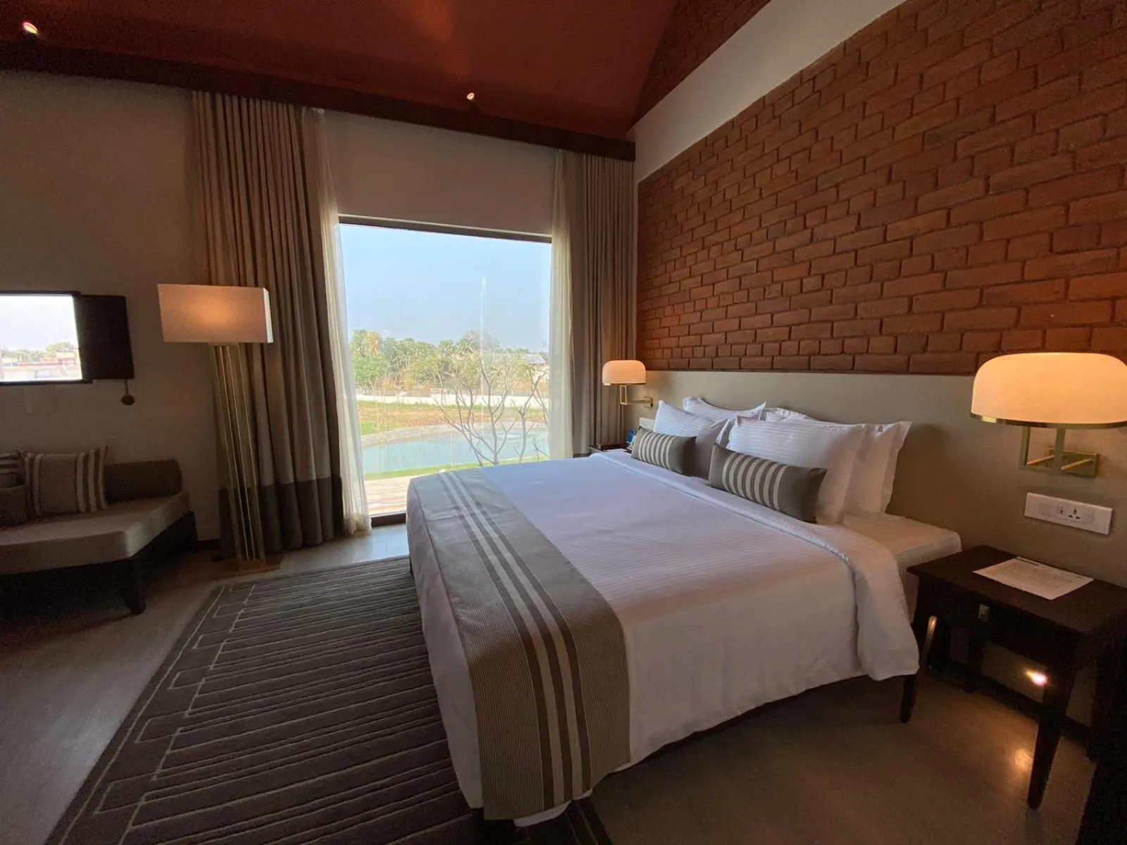 Bedroom, Bed in Marasa Sarovar Premiere, Bodhgaya