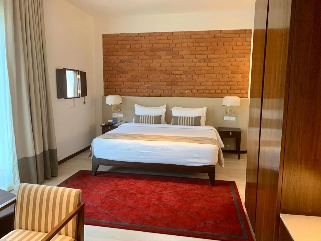 Bedroom, Bed in Marasa Sarovar Premiere, Bodhgaya