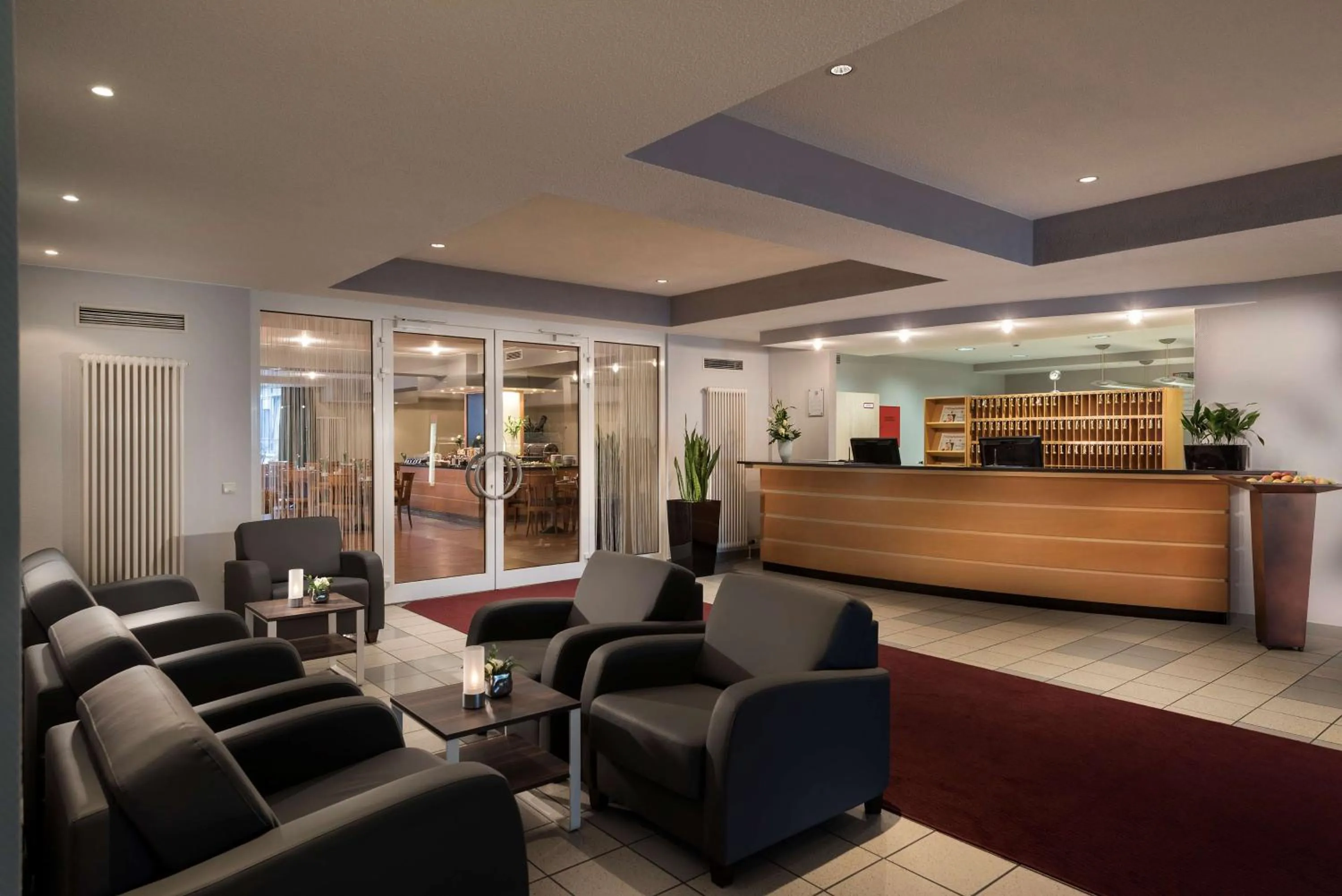 Lobby or reception in Best Western Hotel Dortmund Airport