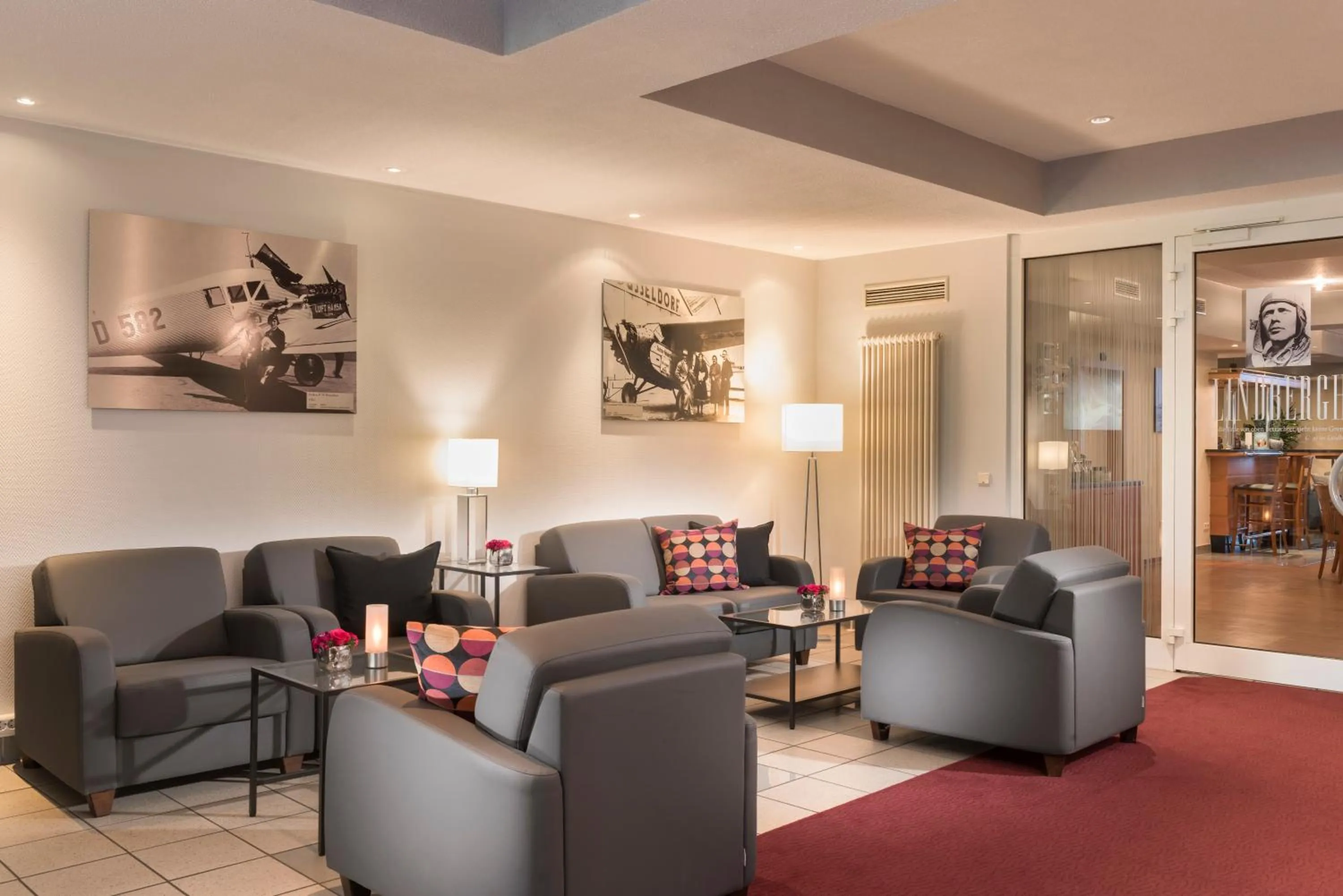 Lobby or reception in Best Western Hotel Dortmund Airport