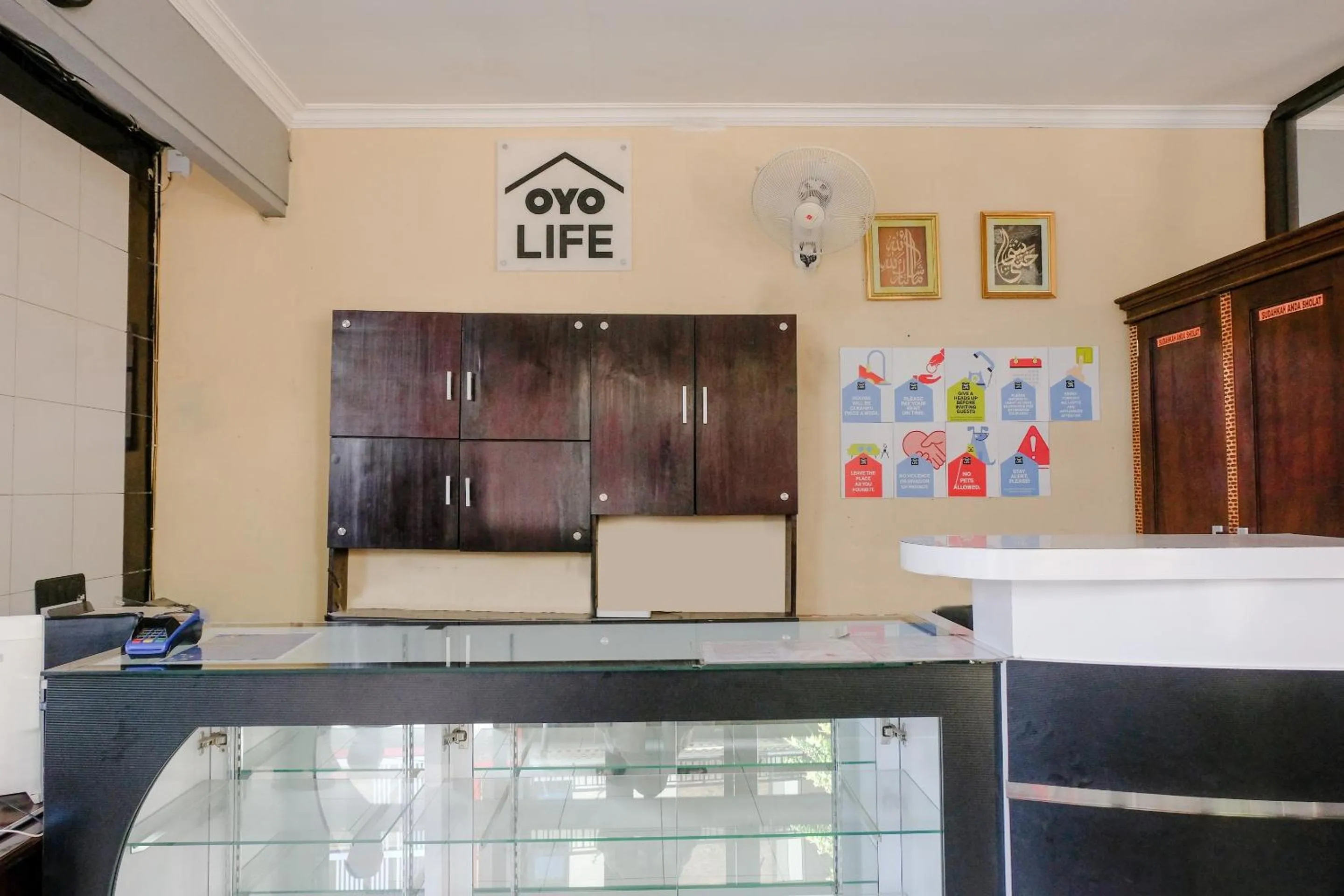 Lobby or reception in OYO Life 2744 Guest House Qudsi