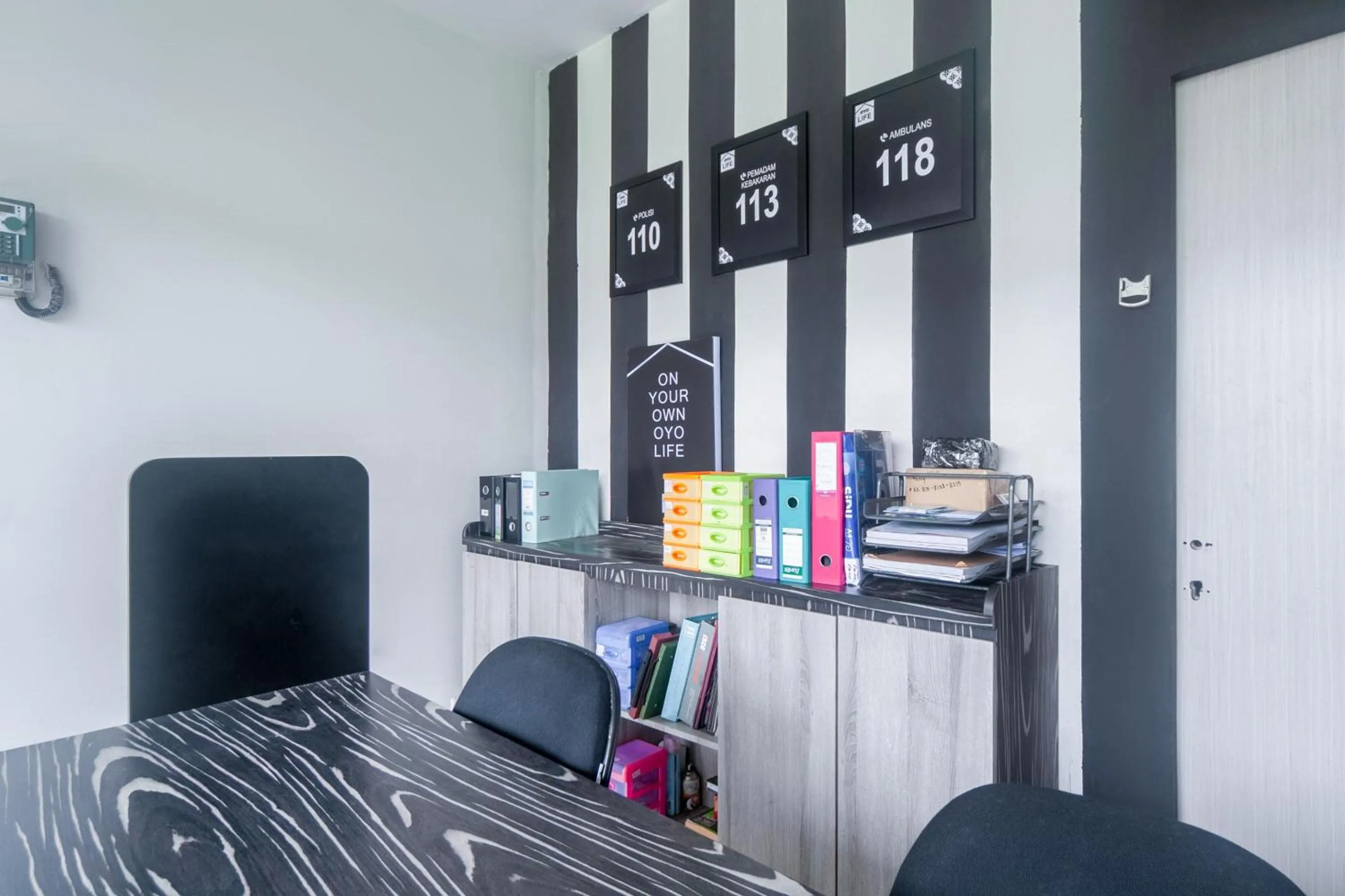 Lobby or reception in OYO Life 2837 Apartment Dramaga Tower