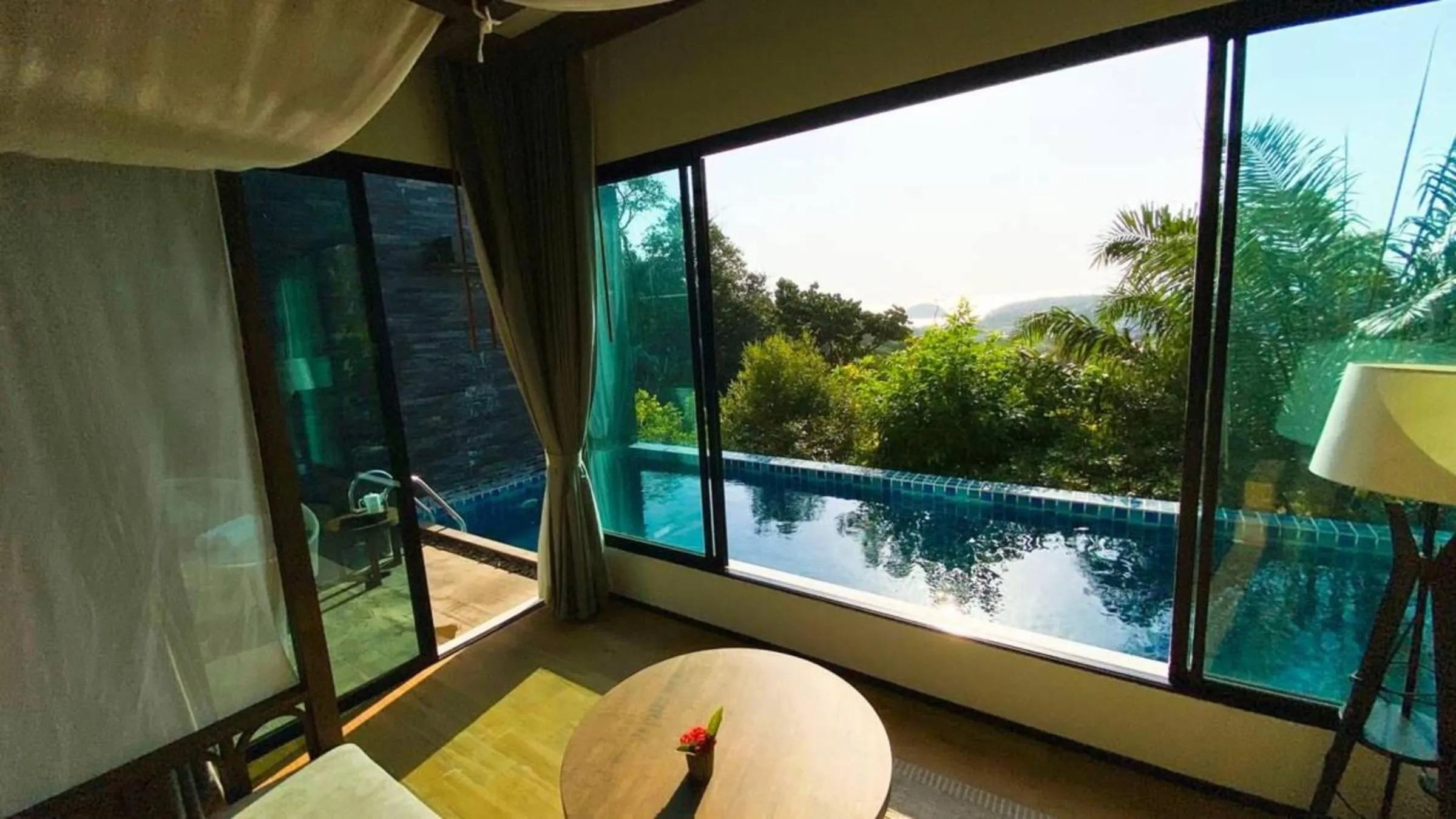 Balcony/Terrace in Silla Villa Kata Beach