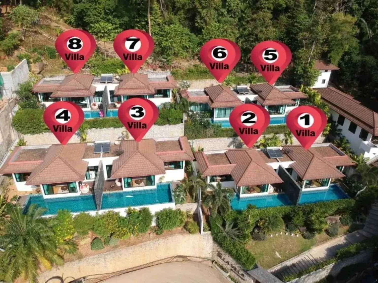 Private Pool Villa with Ocean View in Silla Villa Kata Beach Private Pool Villa with Ocean View in Silla Villa Kata Beach