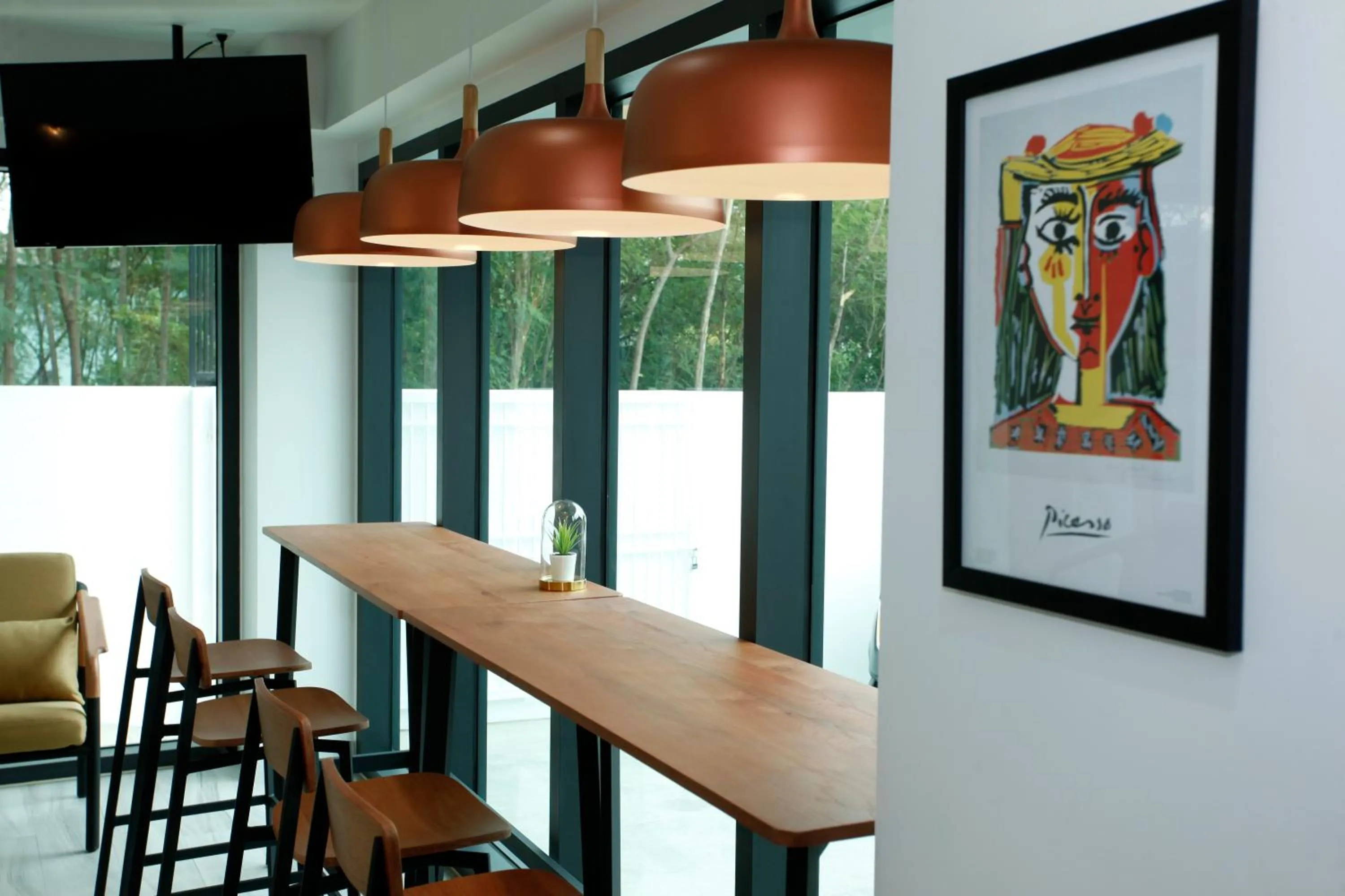 Lounge or bar in Port Canary Airport Hotel