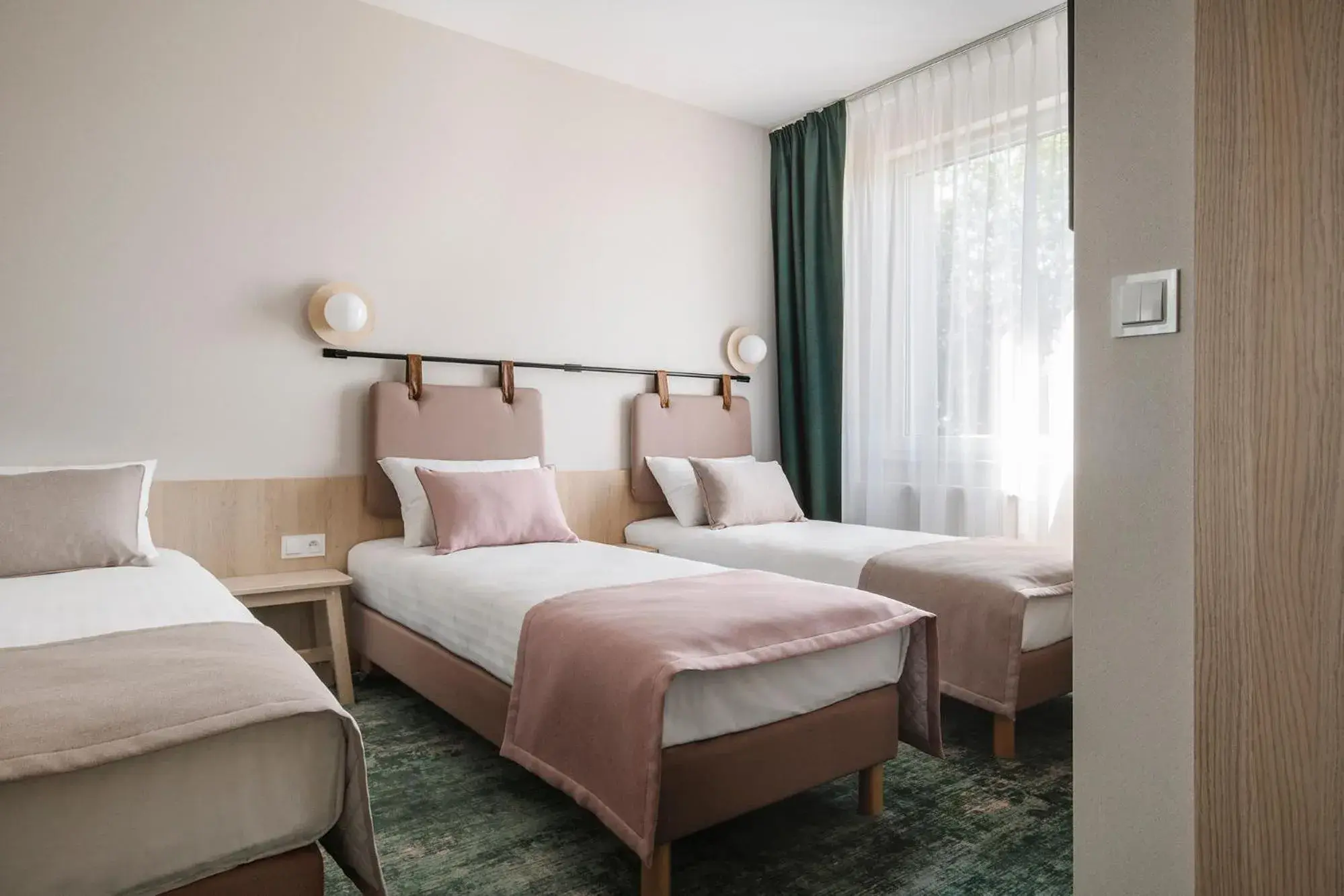 Triple Room in Hi Hotel Gdansk Airport Triple Room in Hi Hotel Gdansk Airport