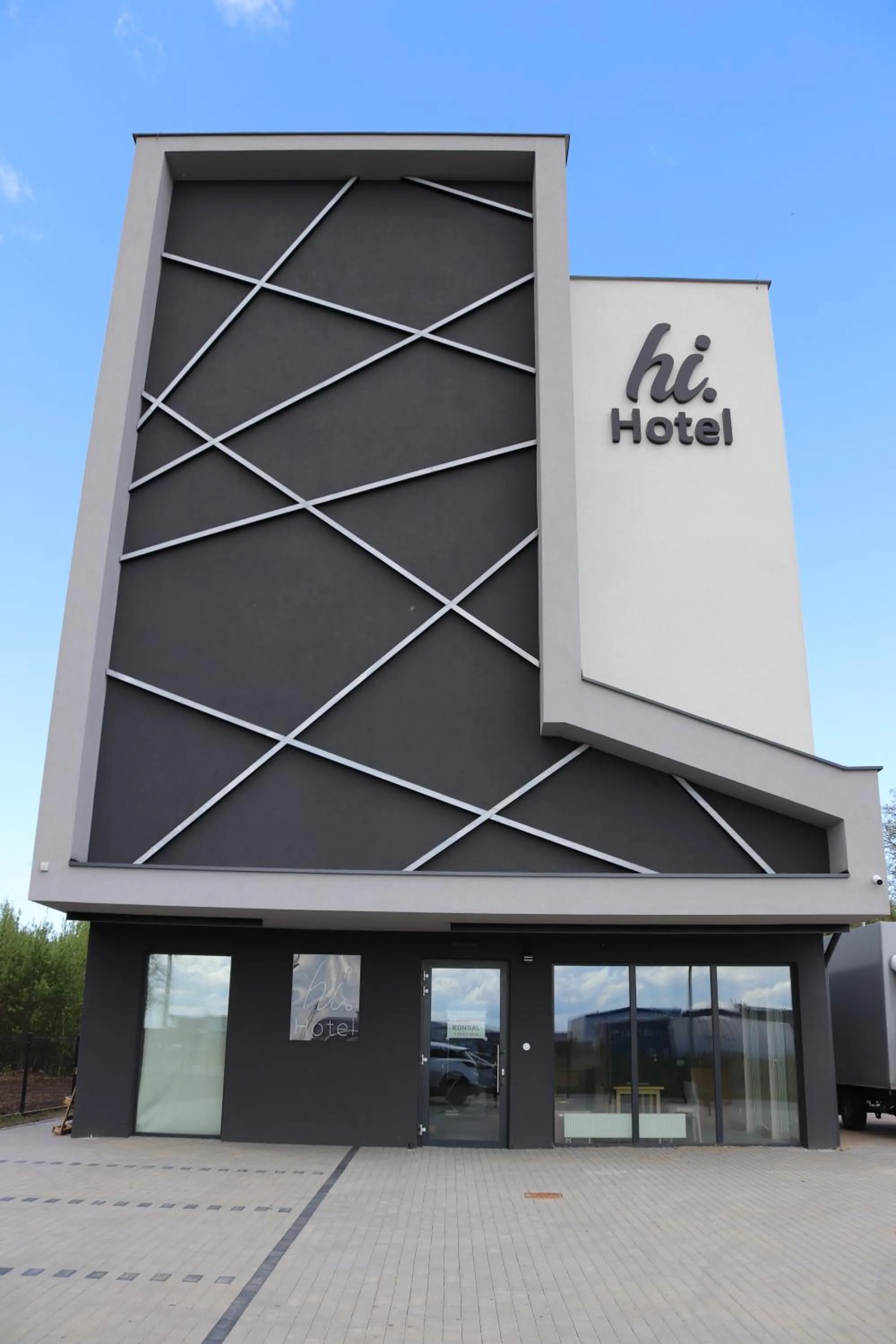 Property building in Hi Hotel Gdansk Airport