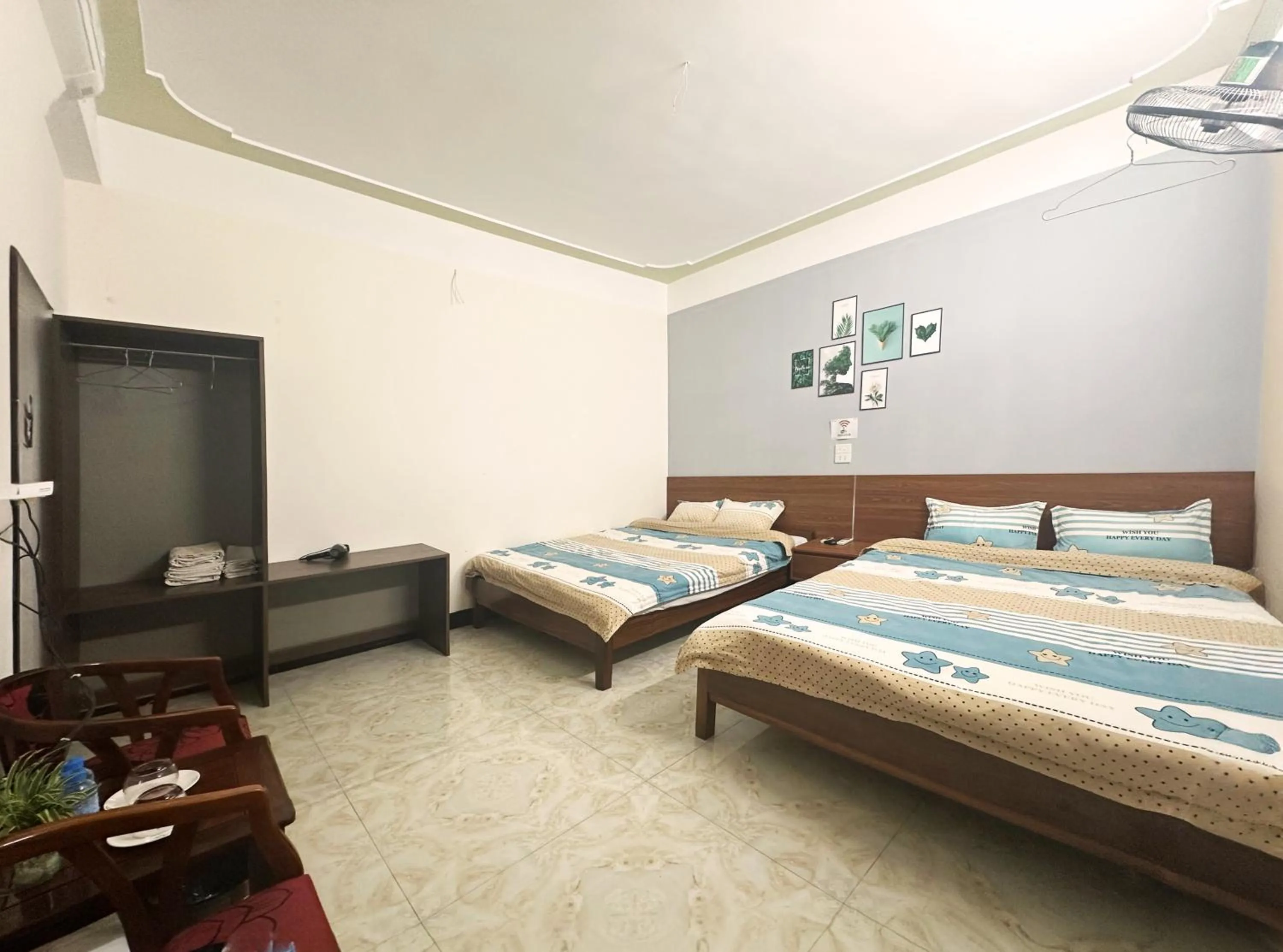 Bed in Ha Giang Ali Hostel