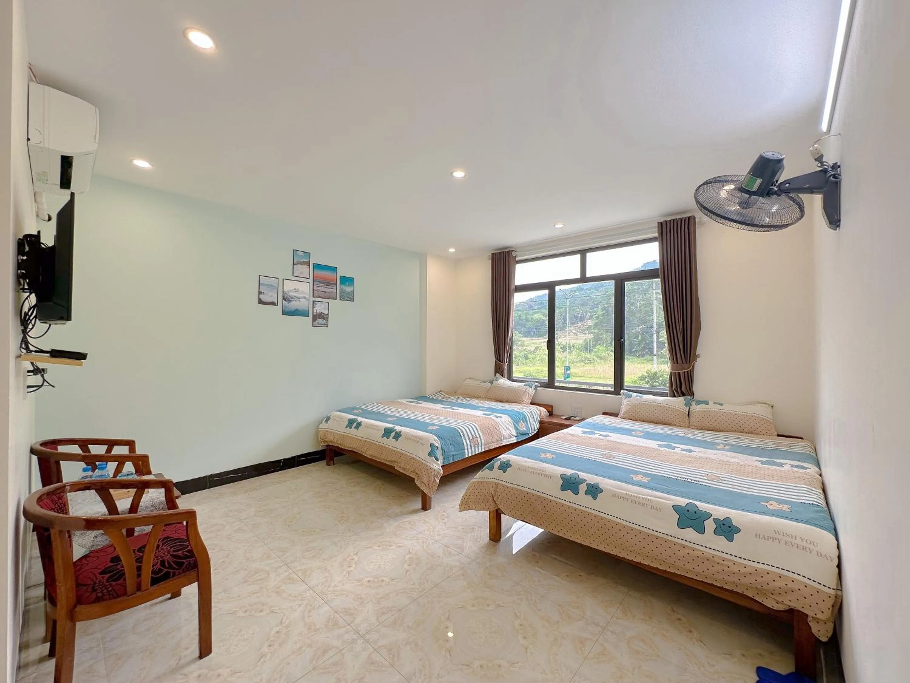 Bed in Ha Giang Ali Hostel