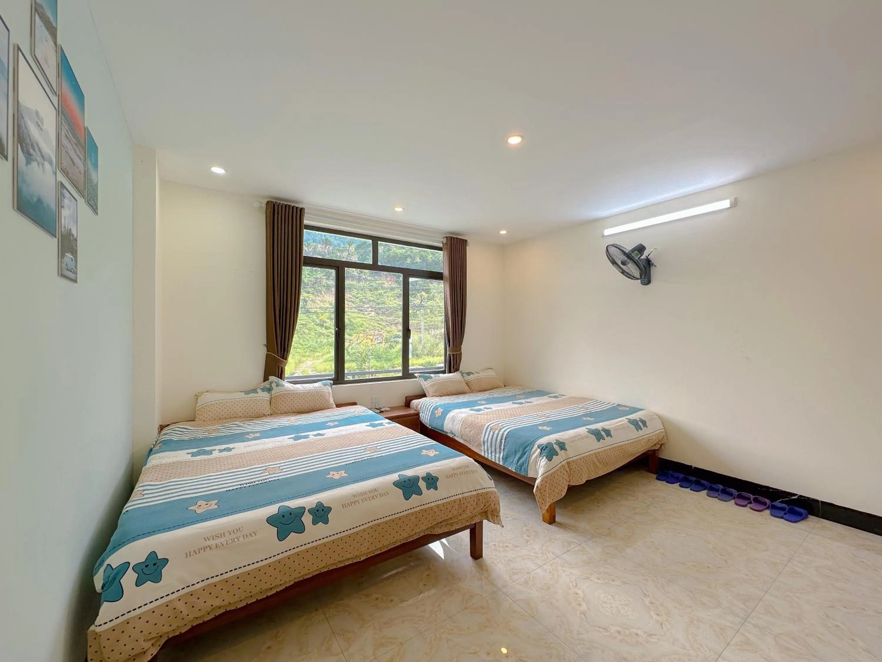 Bed in Ha Giang Ali Hostel