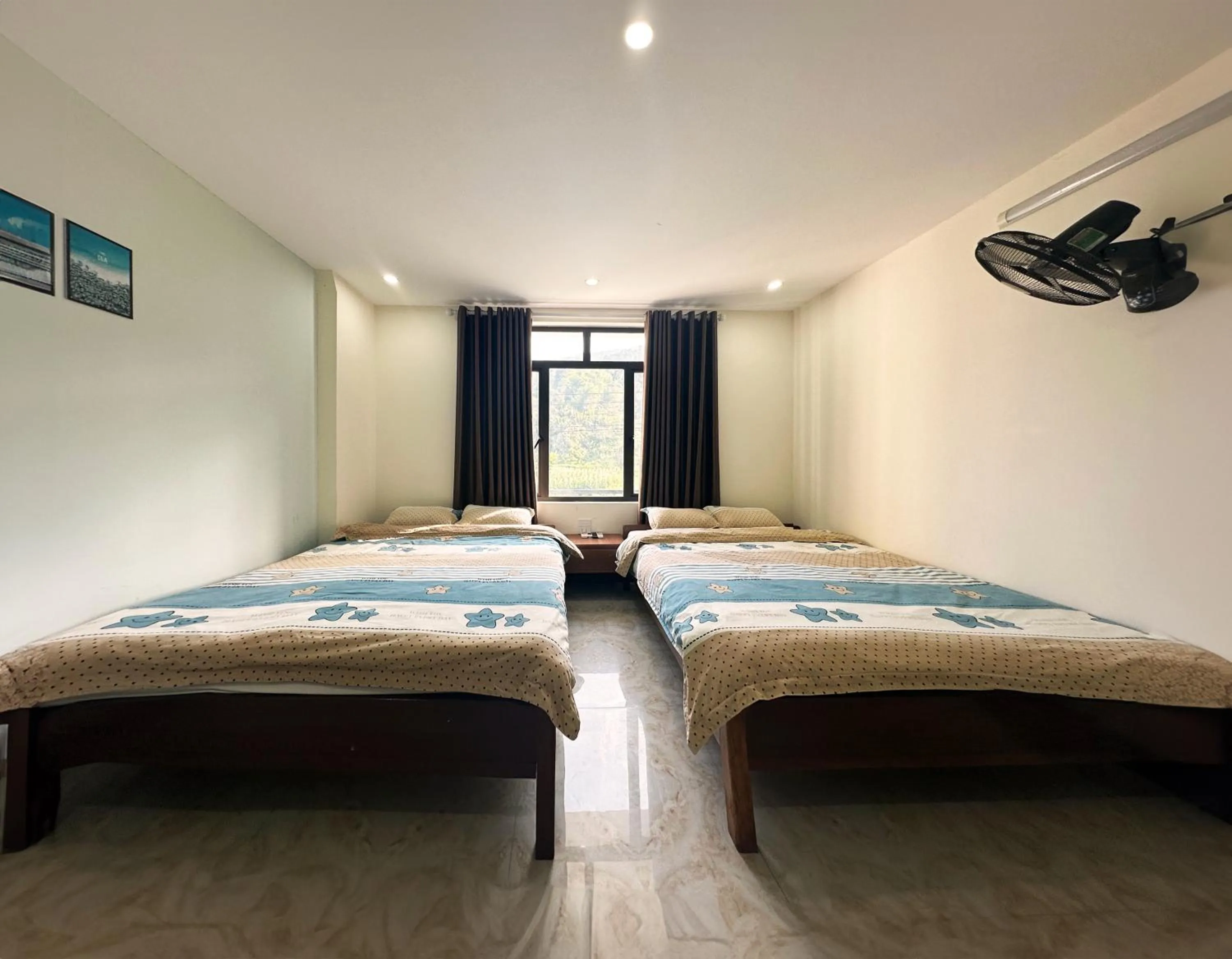 Bed in Ha Giang Ali Hostel