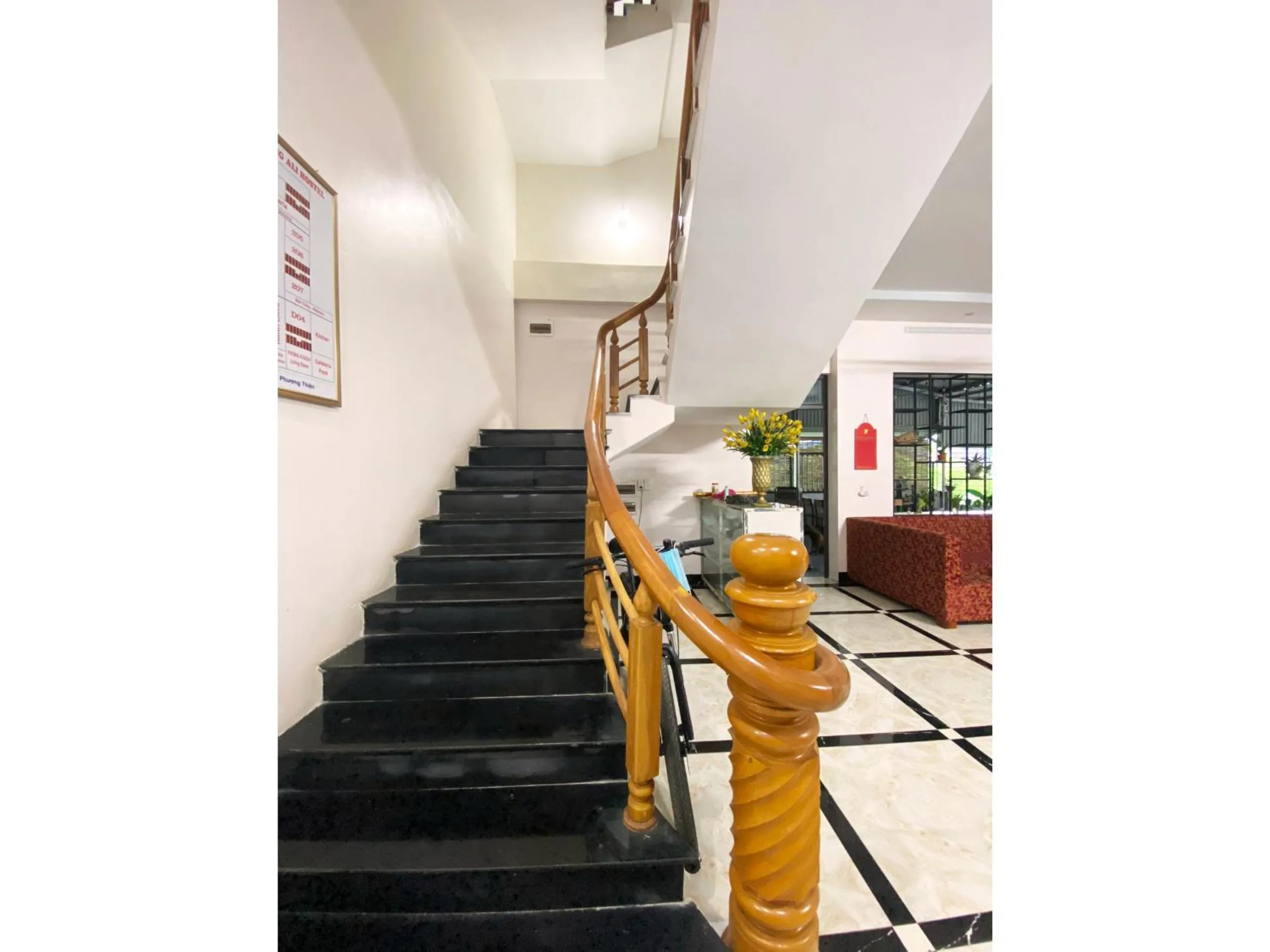 Communal lounge/ TV room in Ha Giang Ali Hostel