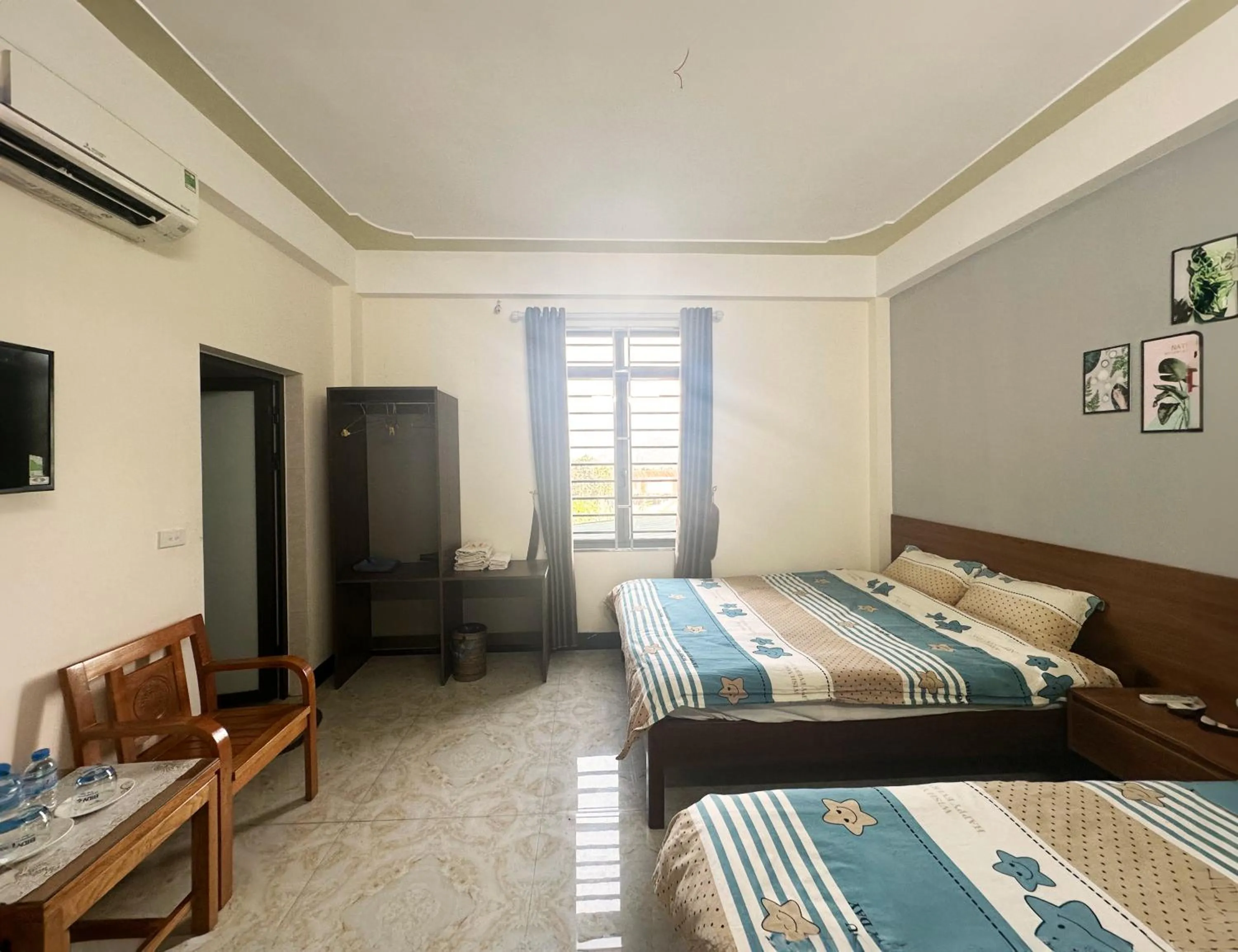 Bed in Ha Giang Ali Hostel