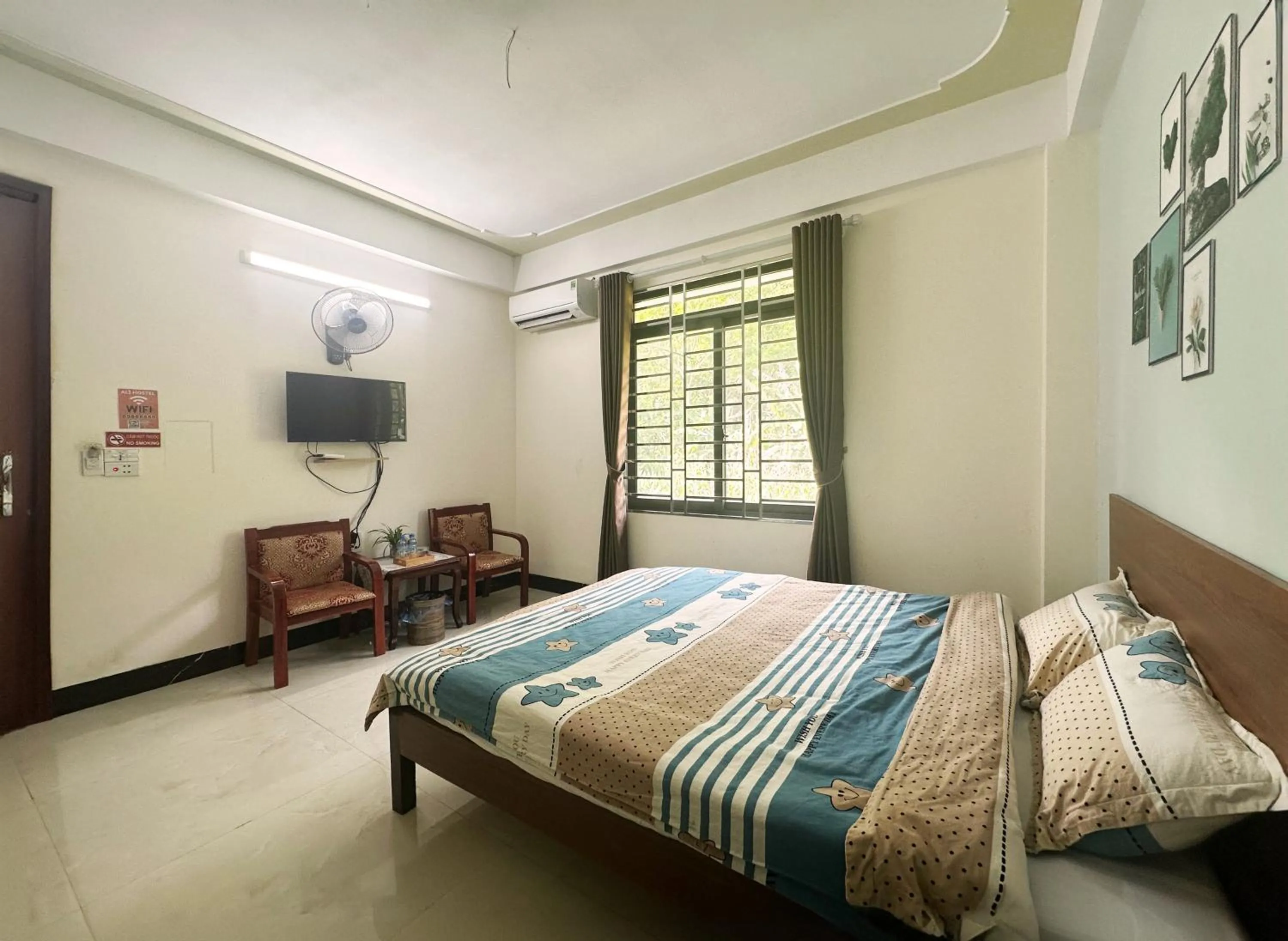 Bed in Ha Giang Ali Hostel